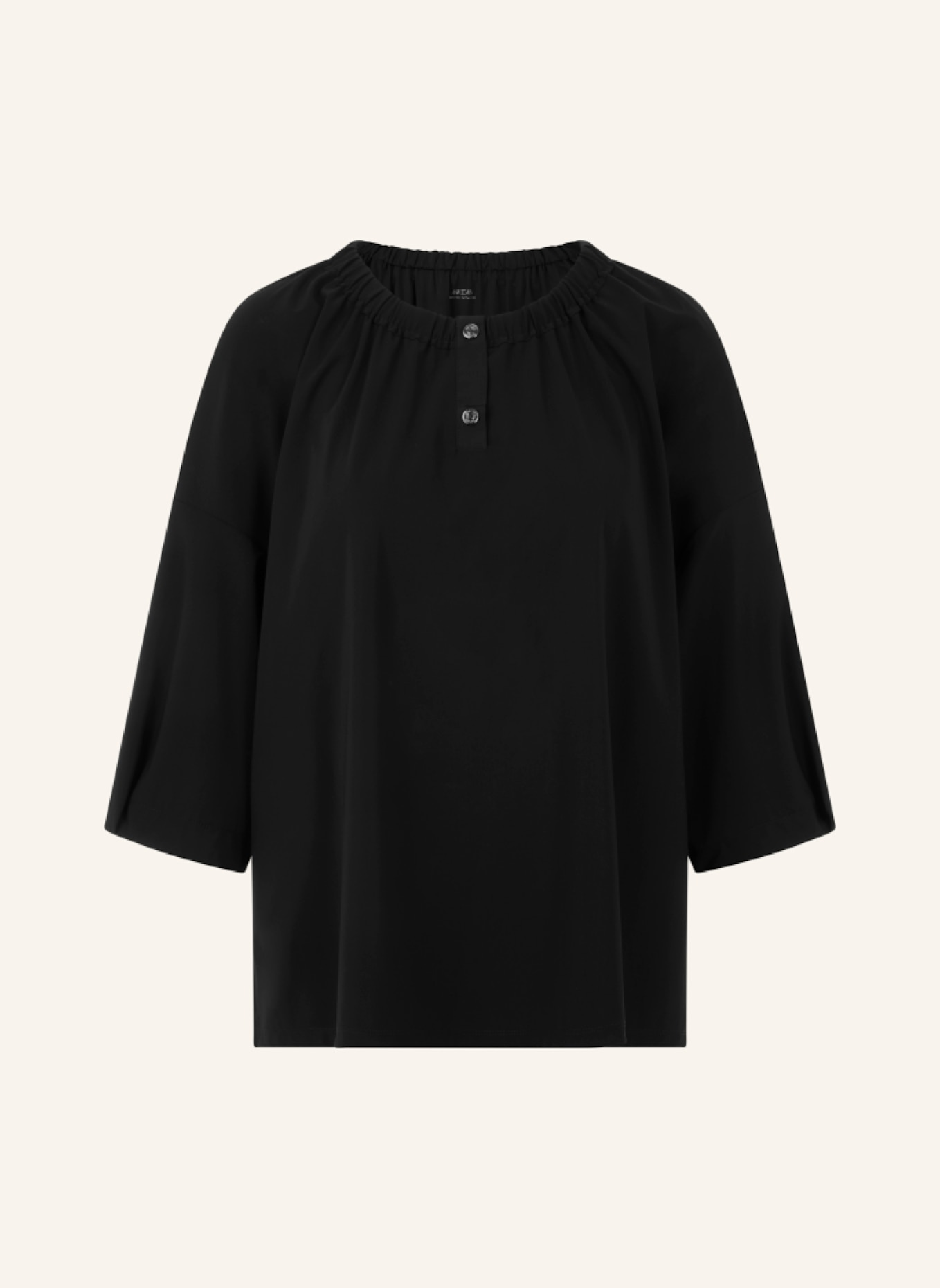 MARC CAIN Bluse: SCHWARZ