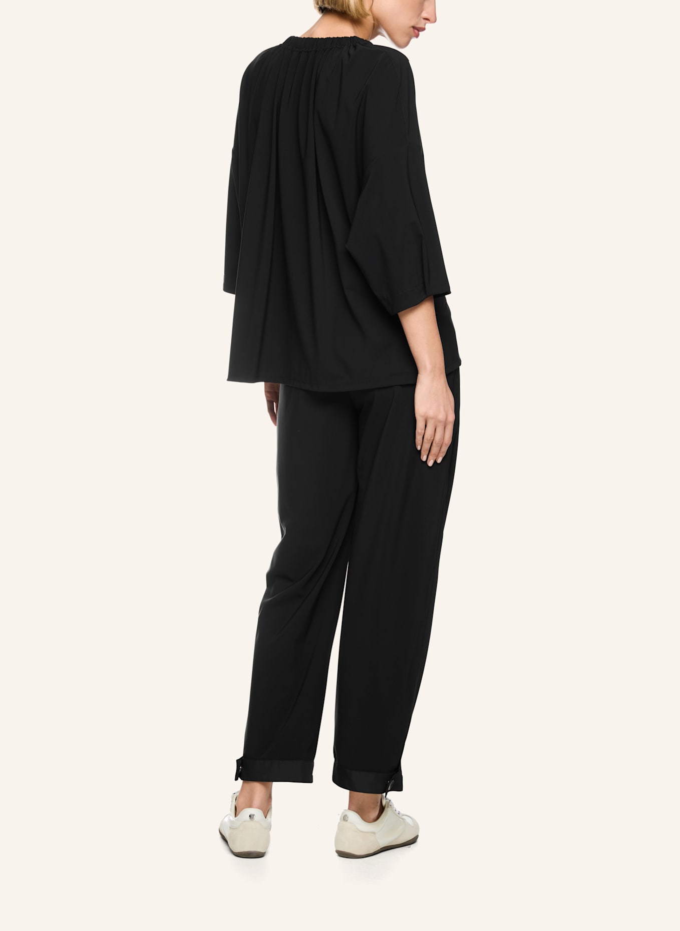 MARC CAIN Bluse: SCHWARZ