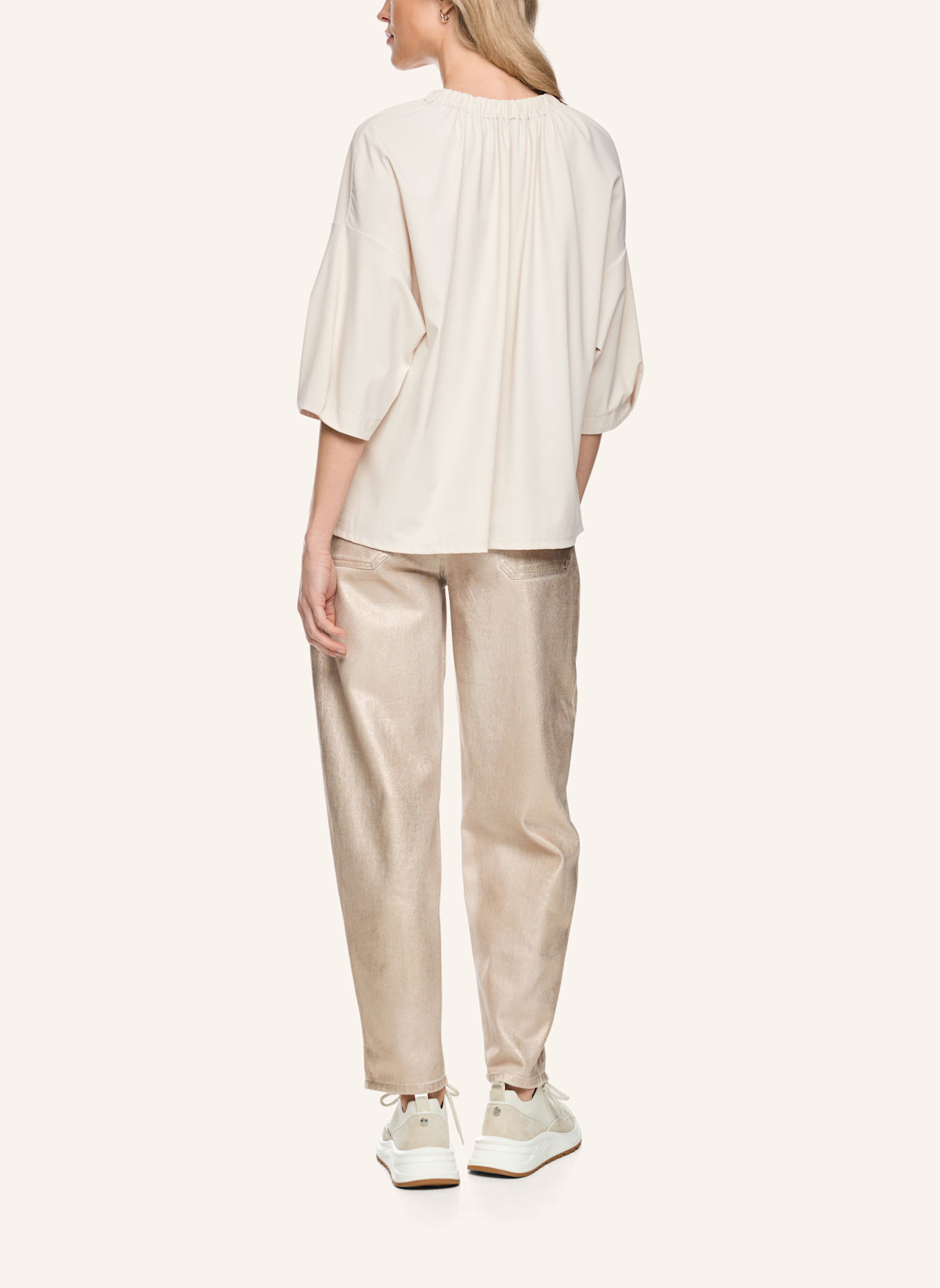 MARC CAIN Bluse: CREME