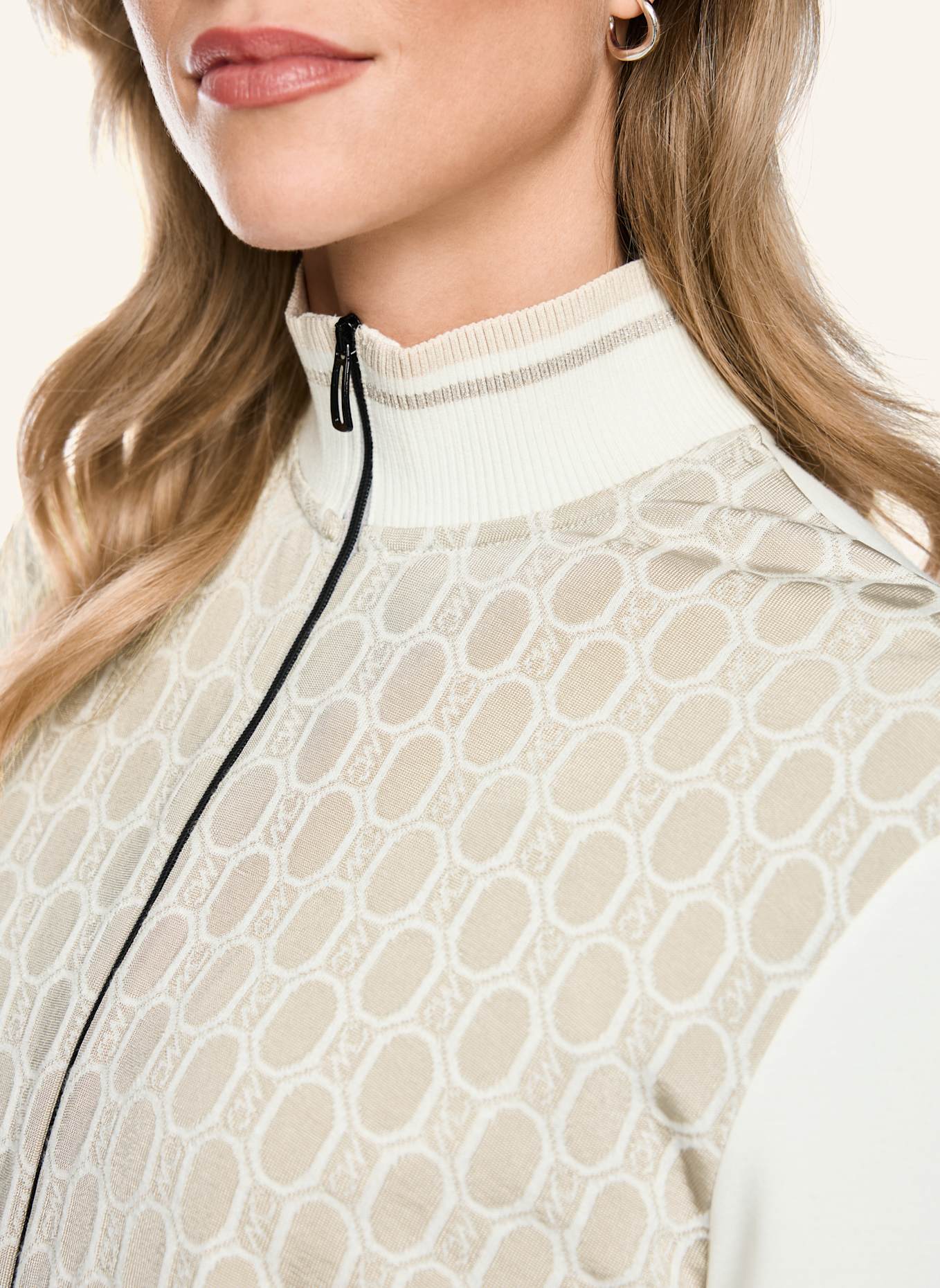 MARC CAIN Cardigan: CREME