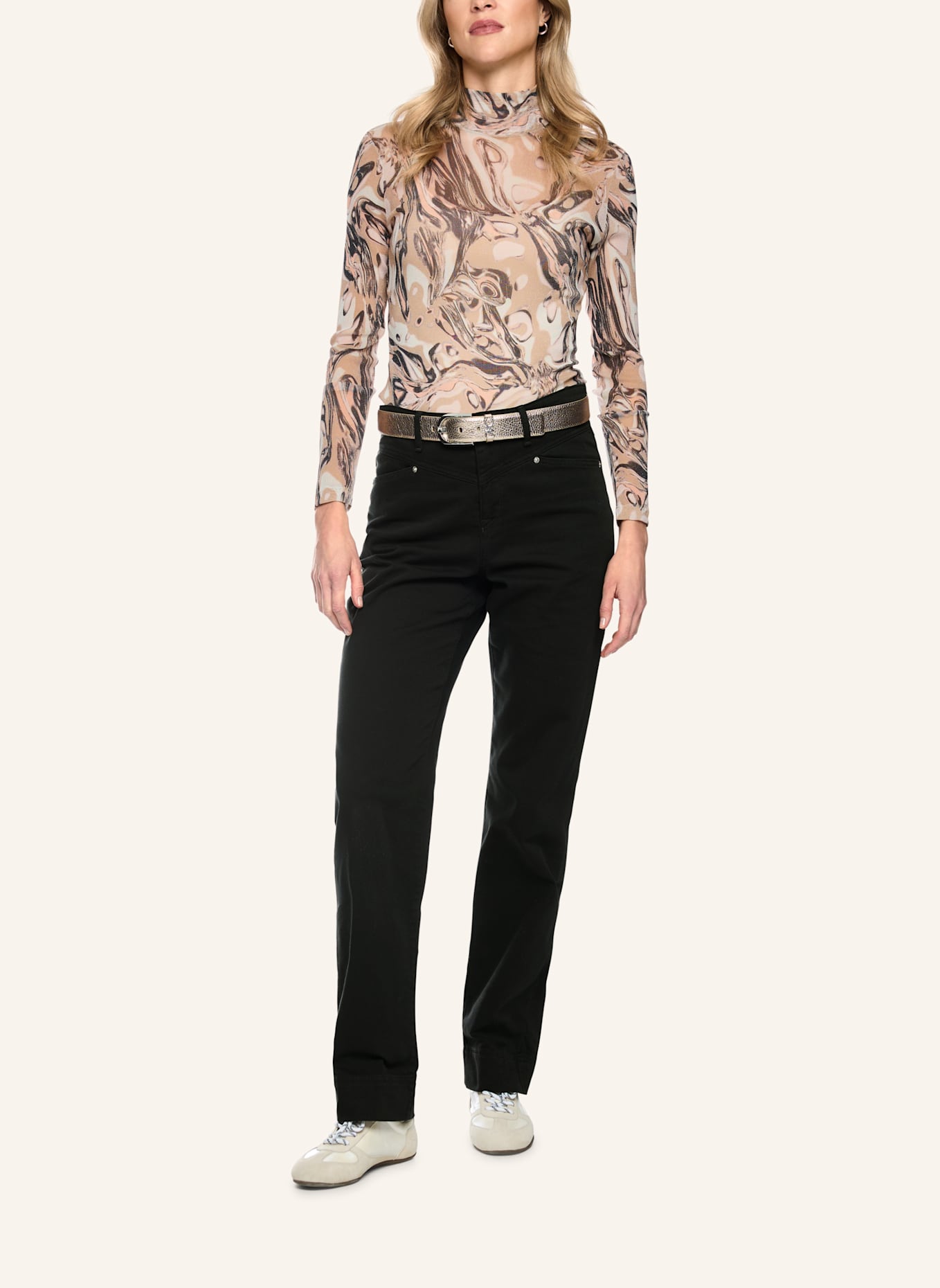 MARC CAIN Jeans FENDOU: SCHWARZ