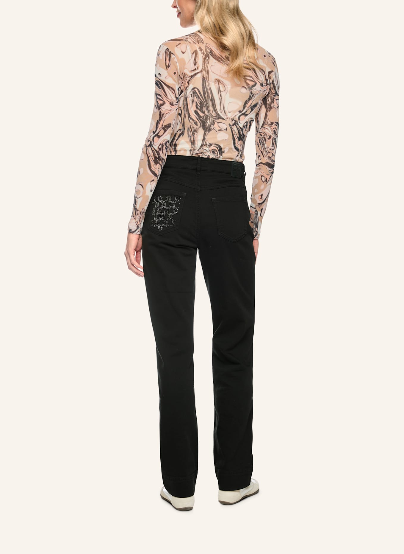 MARC CAIN Jeans FENDOU: SCHWARZ