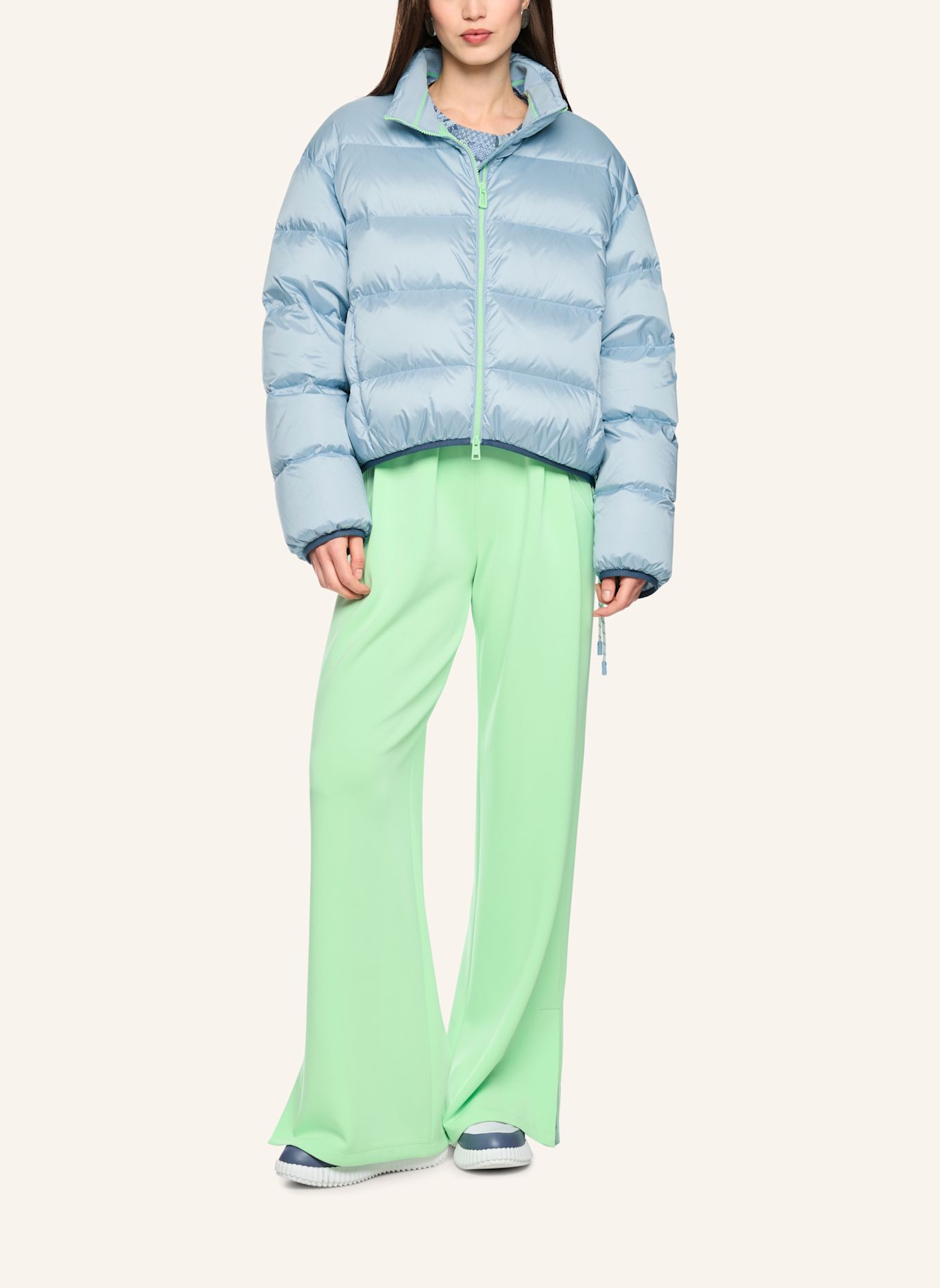MARC CAIN Outdoor-Jacke: HELLBLAU