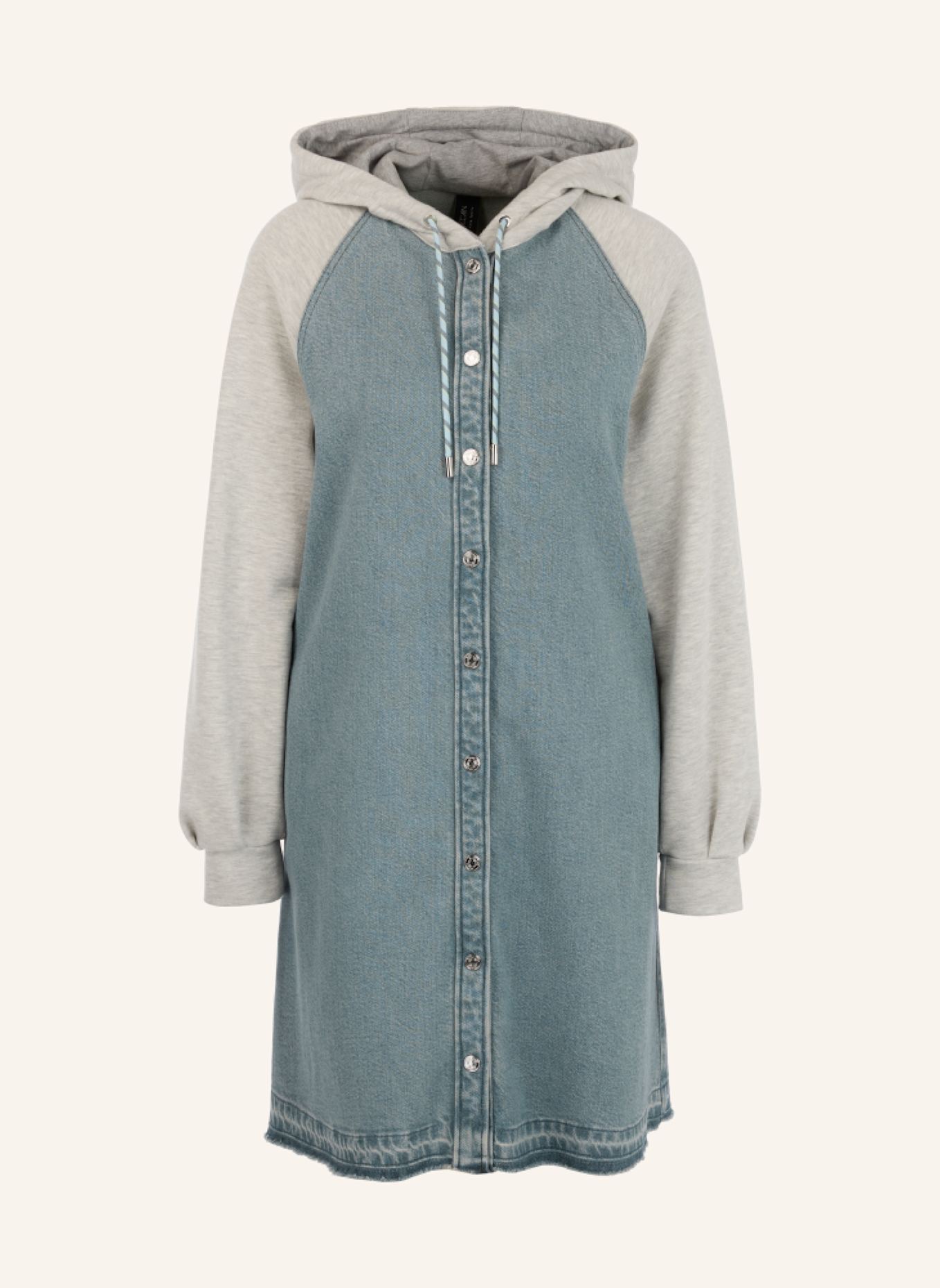 MARC CAIN Kleid: DUNKELBLAU/ BLAU