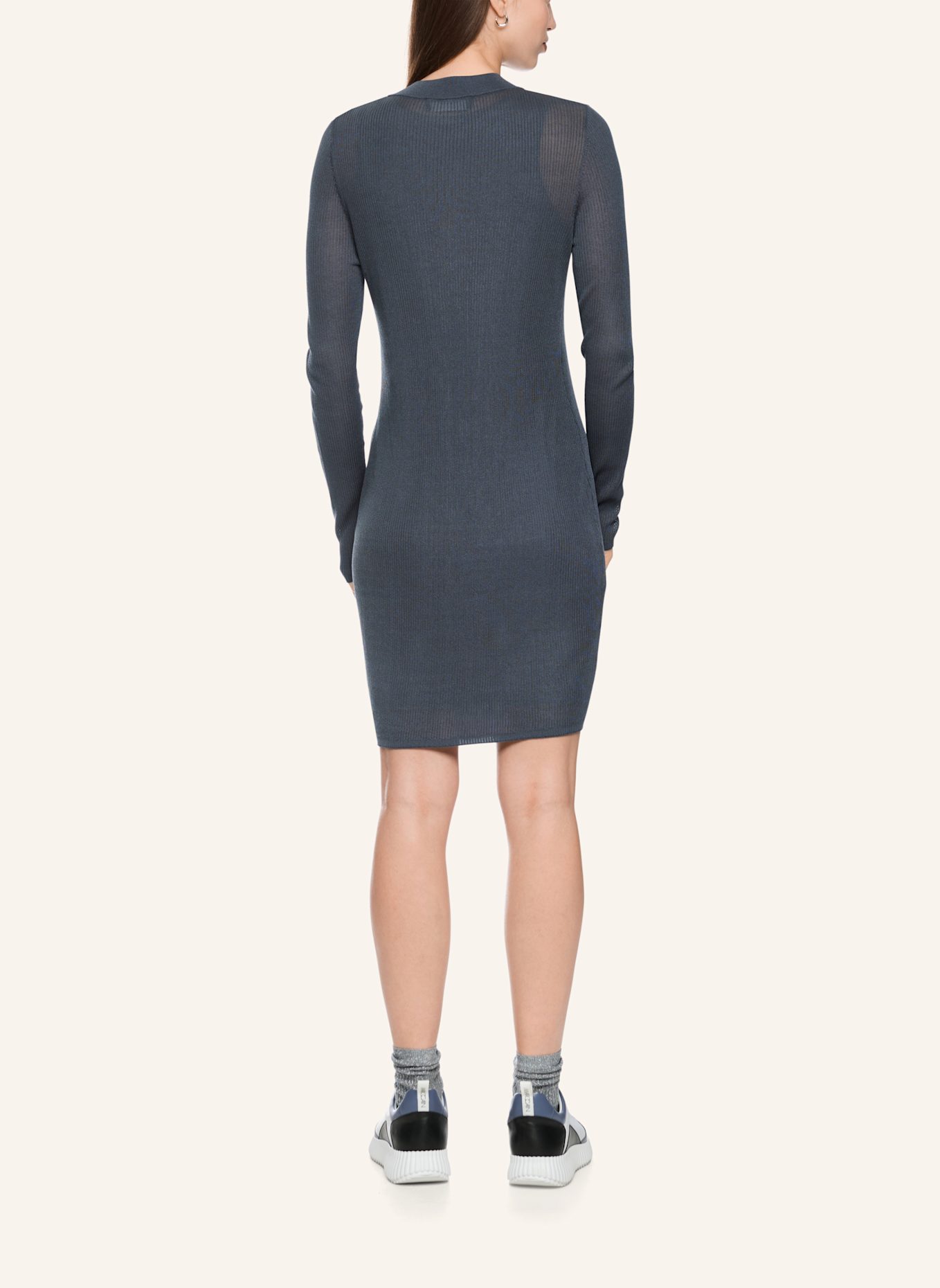MARC CAIN Kleid: GRAU