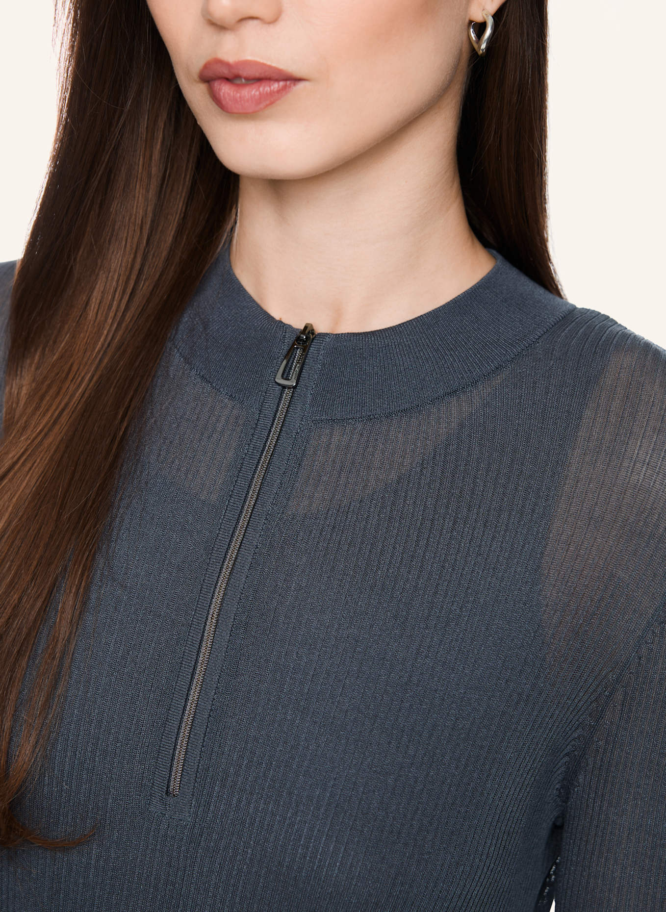 MARC CAIN Kleid: GRAU