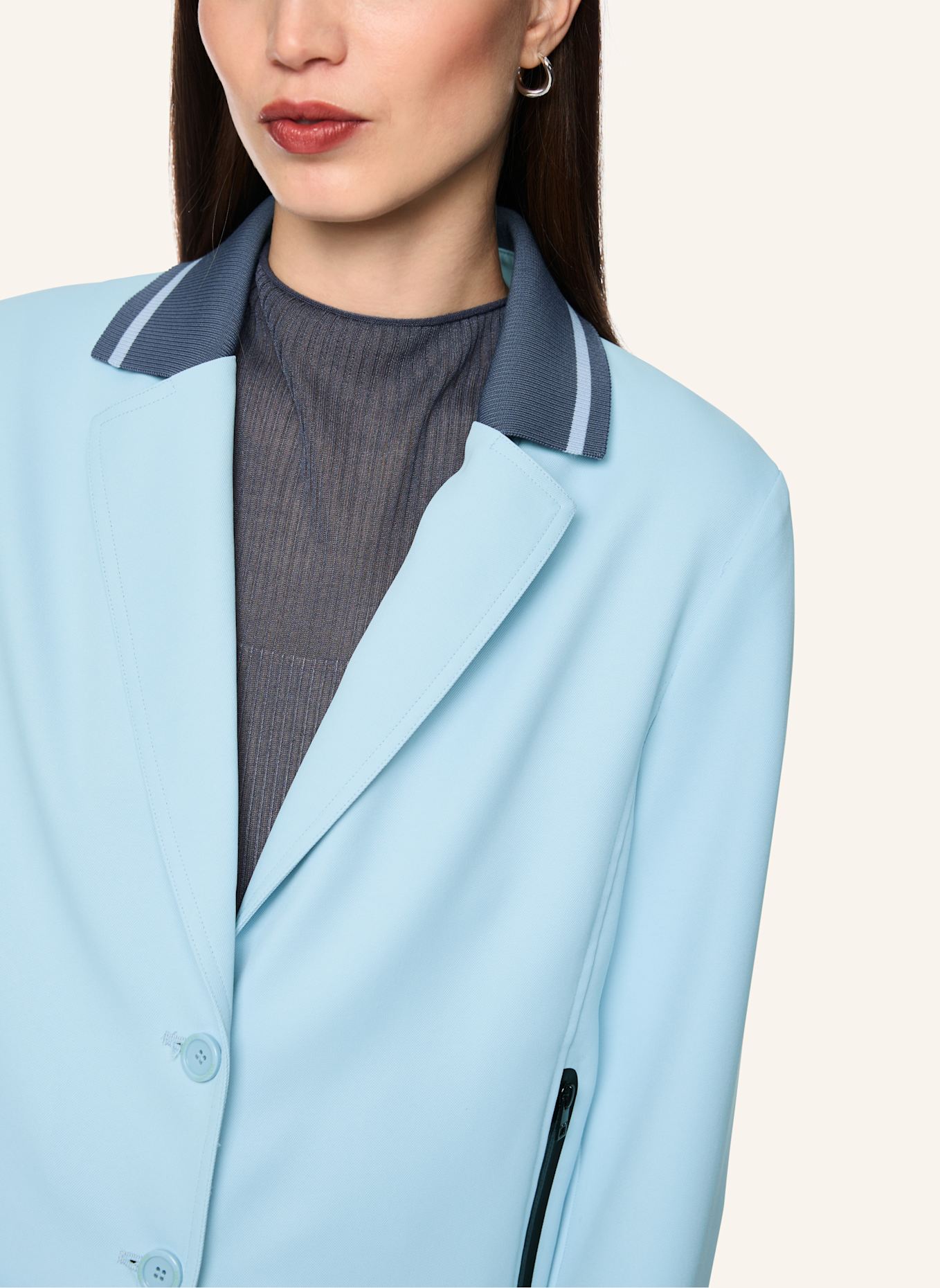 MARC CAIN Blazer: HELLBLAU