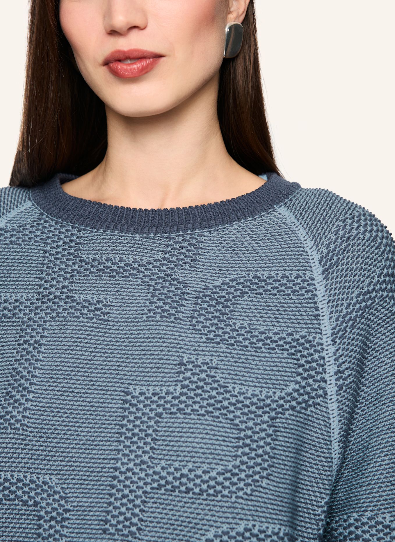 MARC CAIN Pullover: GRAU
