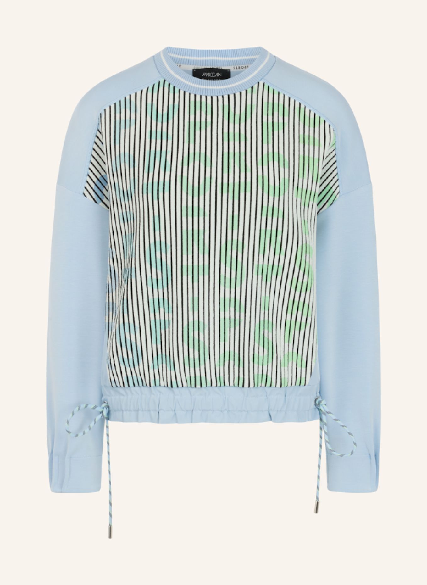 MARC CAIN Pullover: HELLBLAU