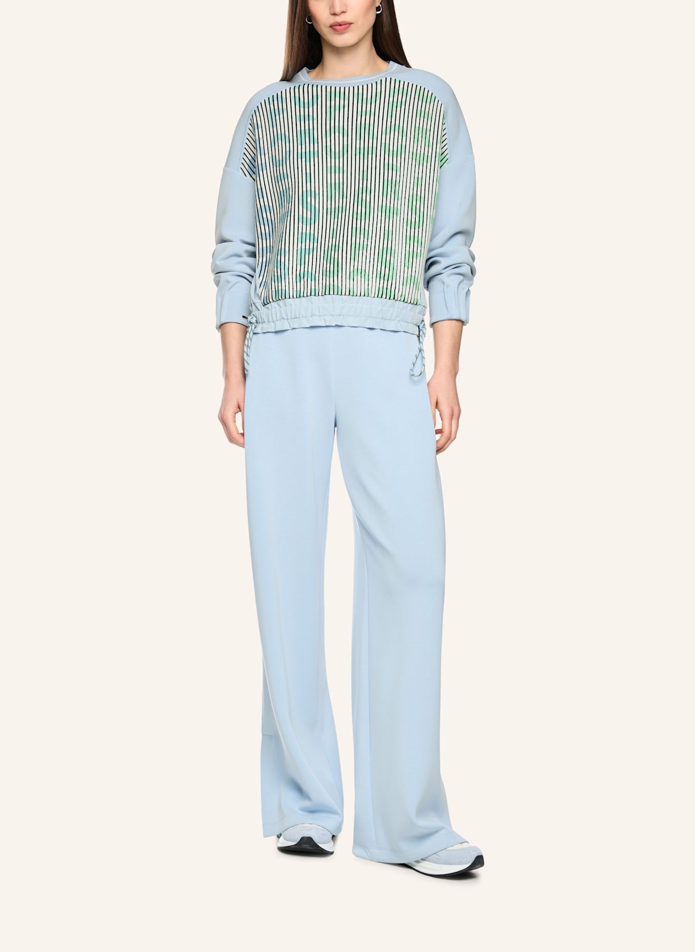 MARC CAIN Pullover: HELLBLAU