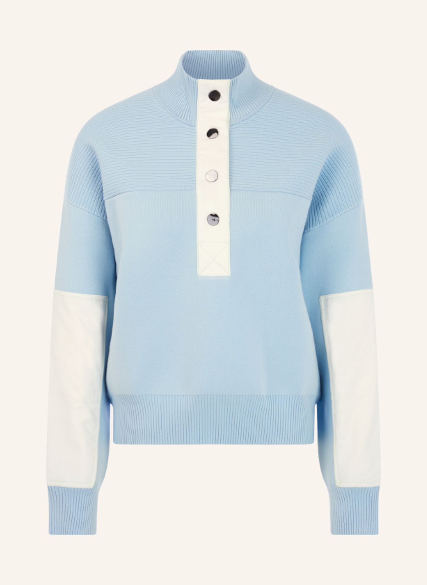 MARC CAIN Pullover: HELLBLAU