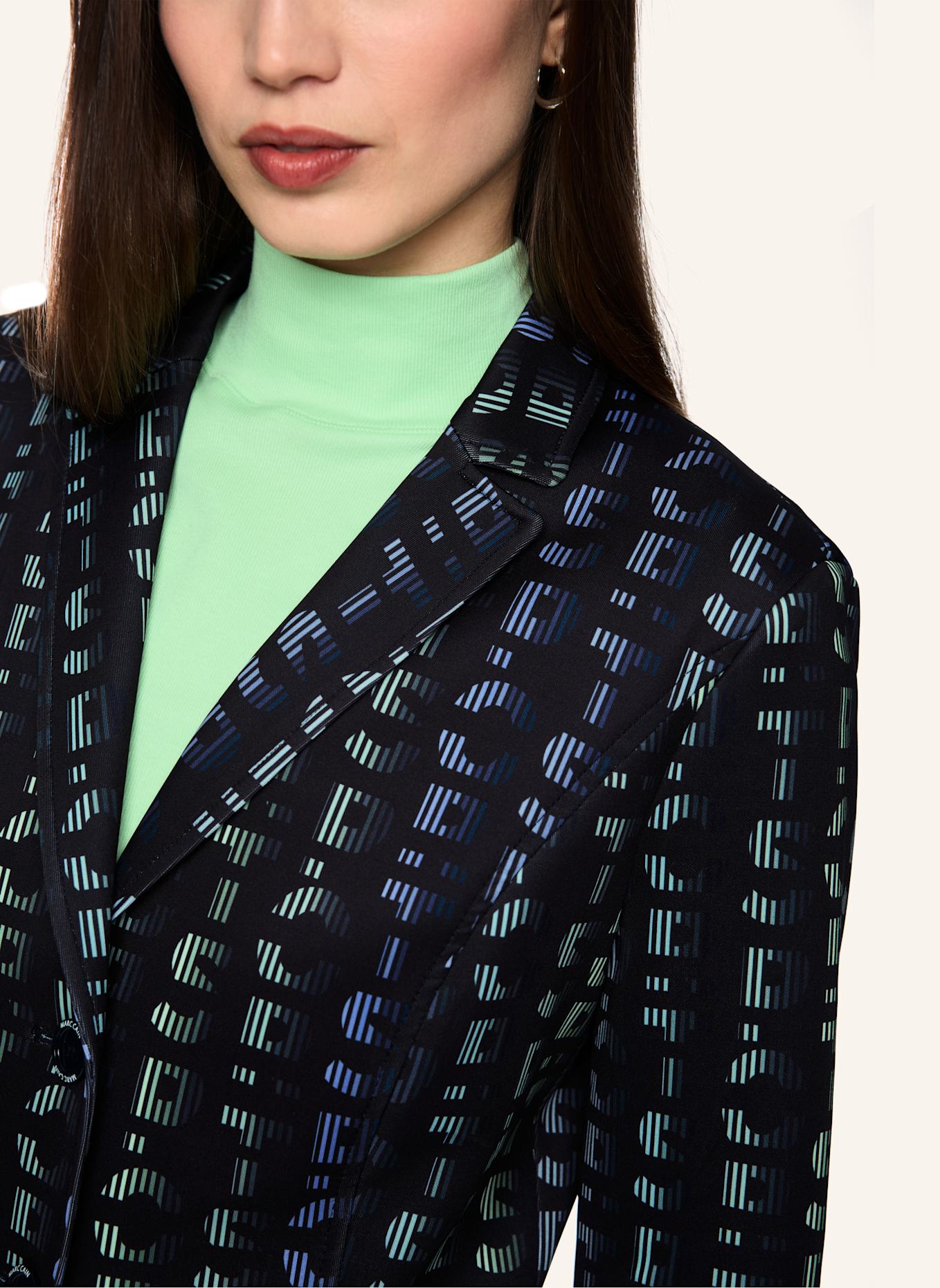 MARC CAIN Blazer: GRAU