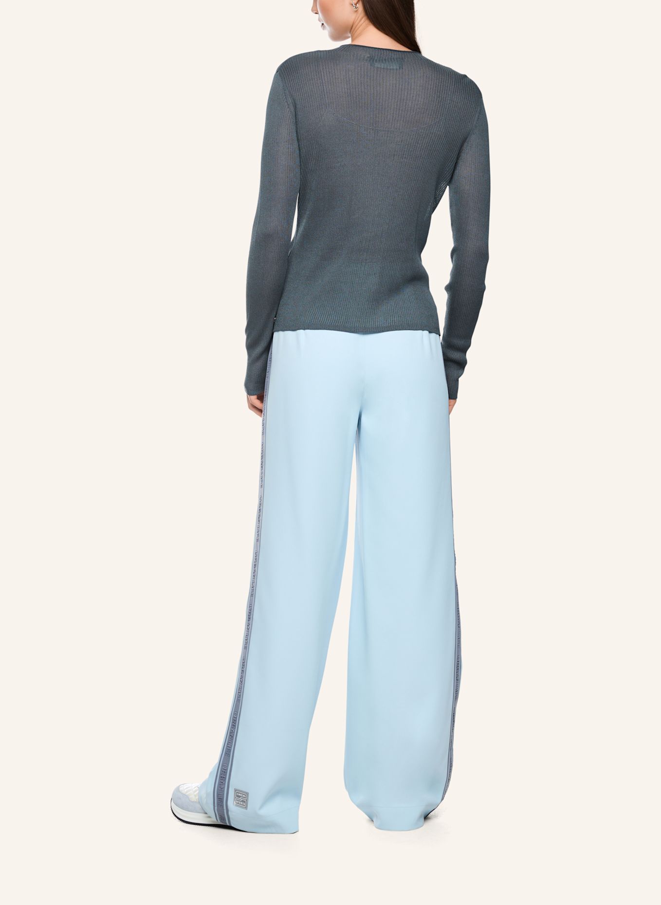 MARC CAIN Pullover: GRAU