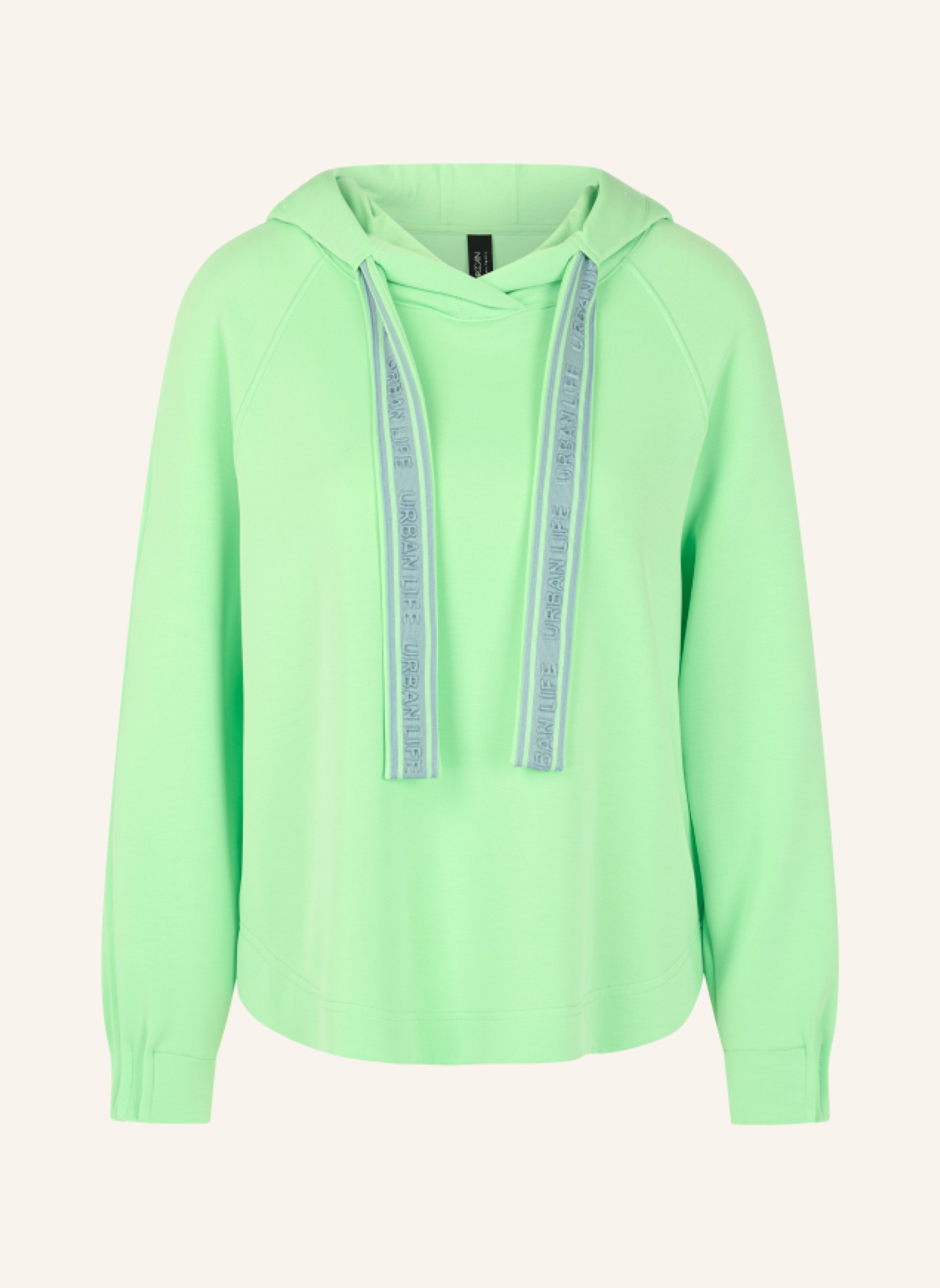 MARC CAIN Sweat-Shirt: HELLGRÜN