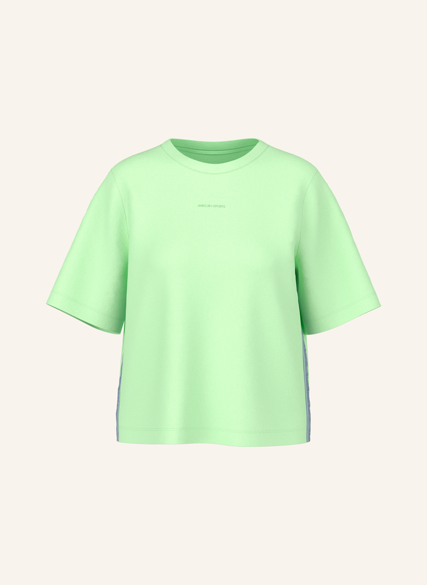 MARC CAIN T-Shirt: HELLGRÜN