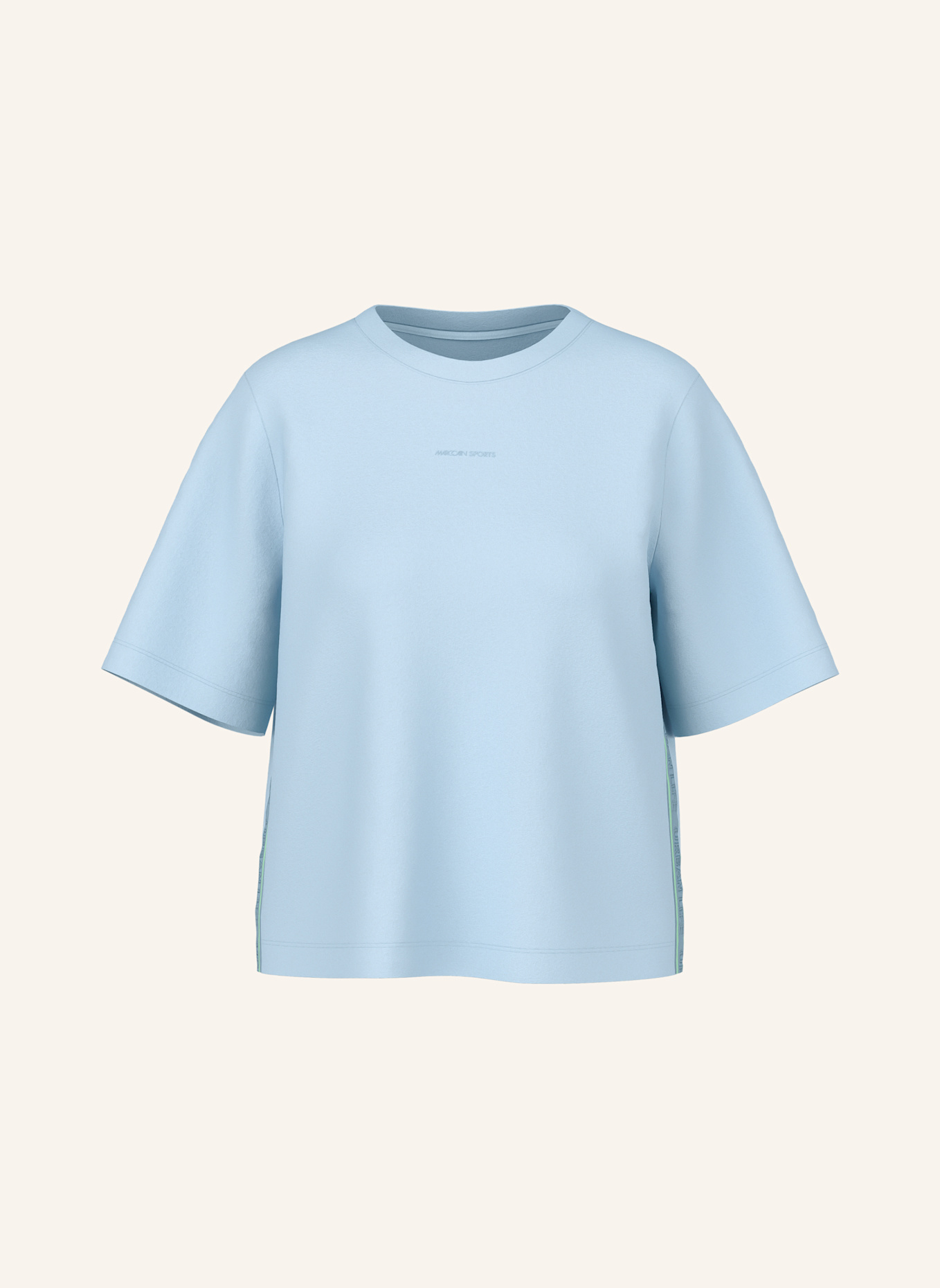MARC CAIN T-Shirt: HELLBLAU