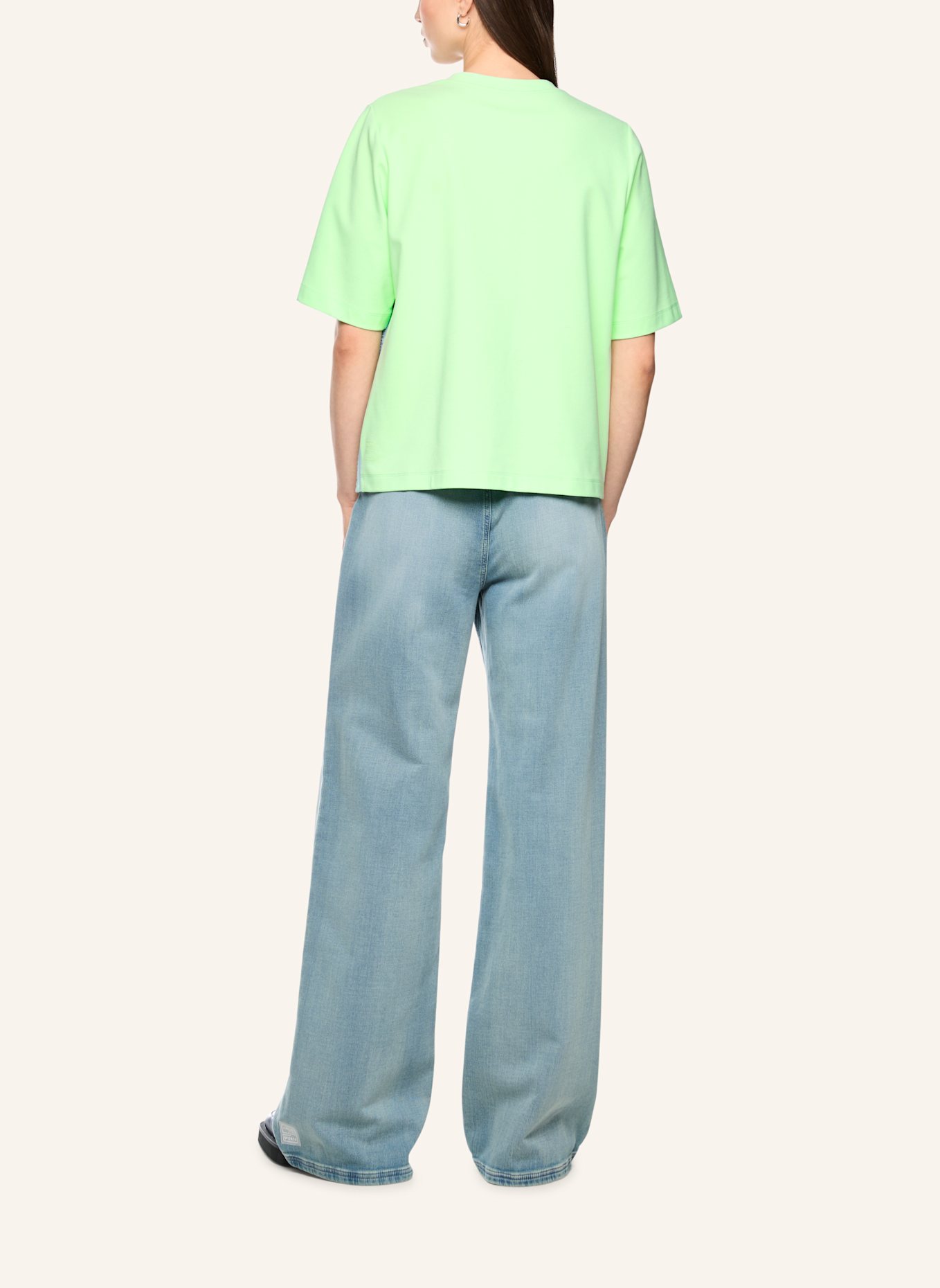 MARC CAIN T-Shirt: HELLGRÜN