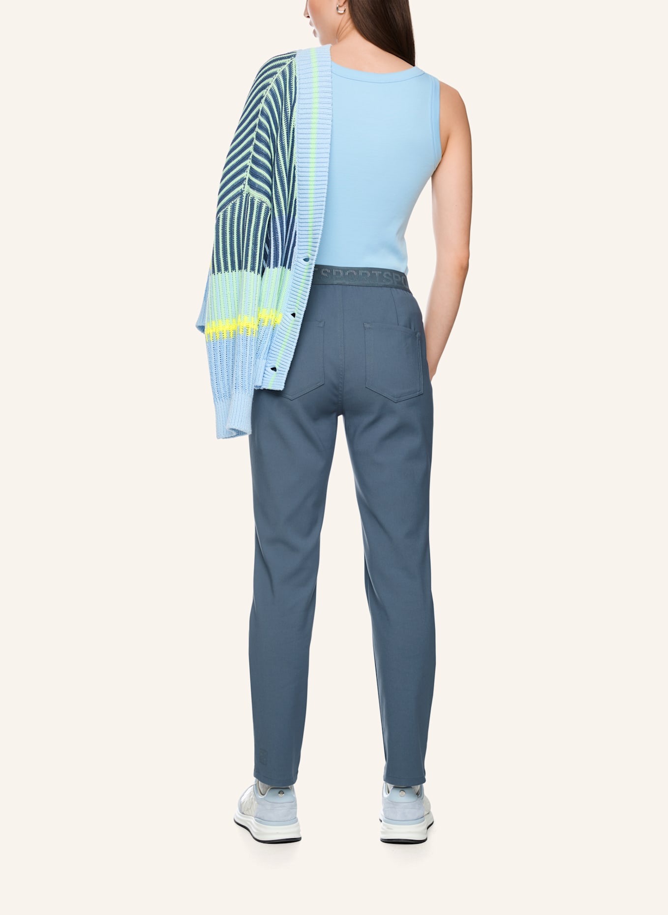 MARC CAIN Hose SIENA: GRAU