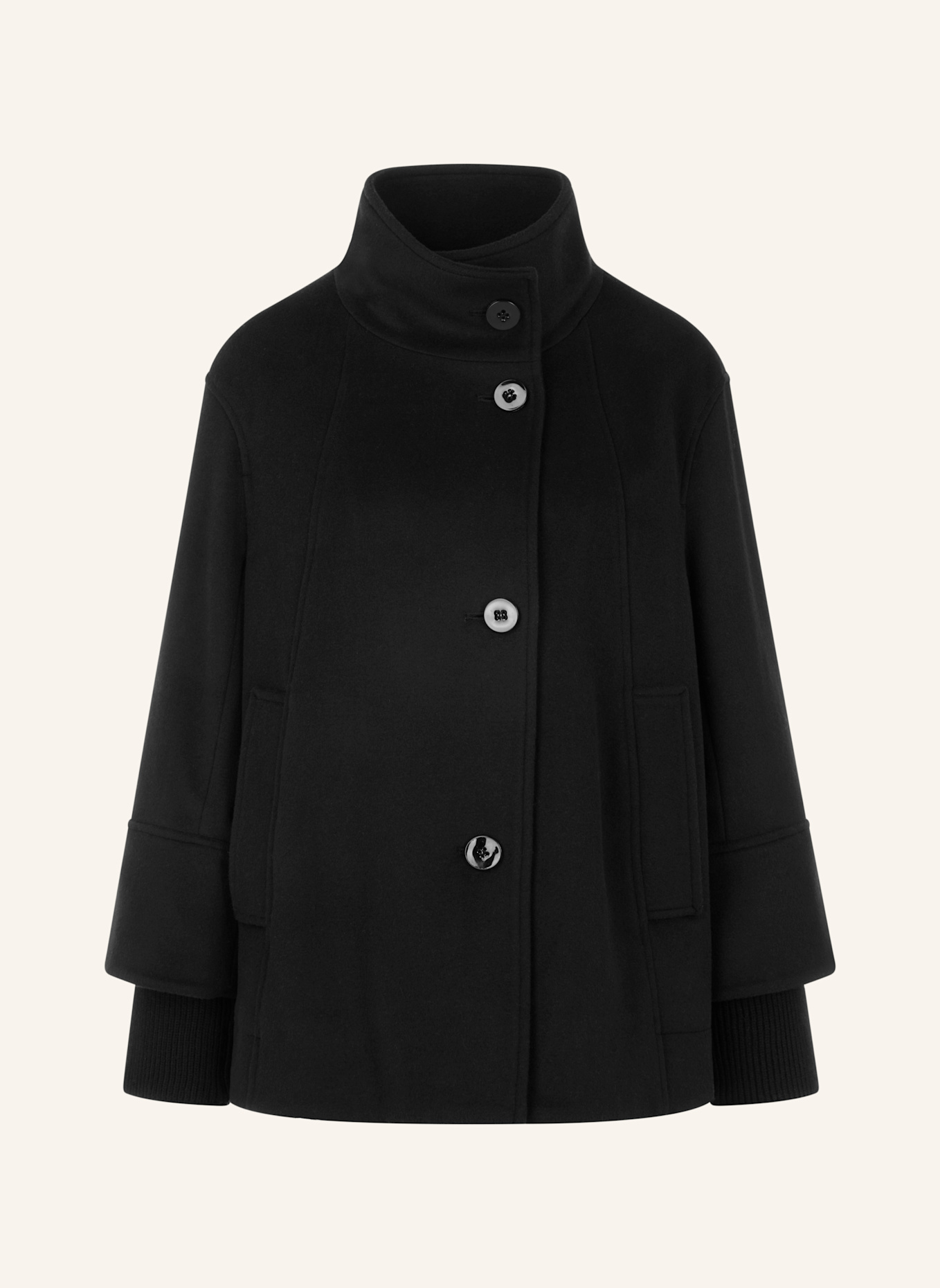 MARC CAIN Outdoor-Jacke: SCHWARZ