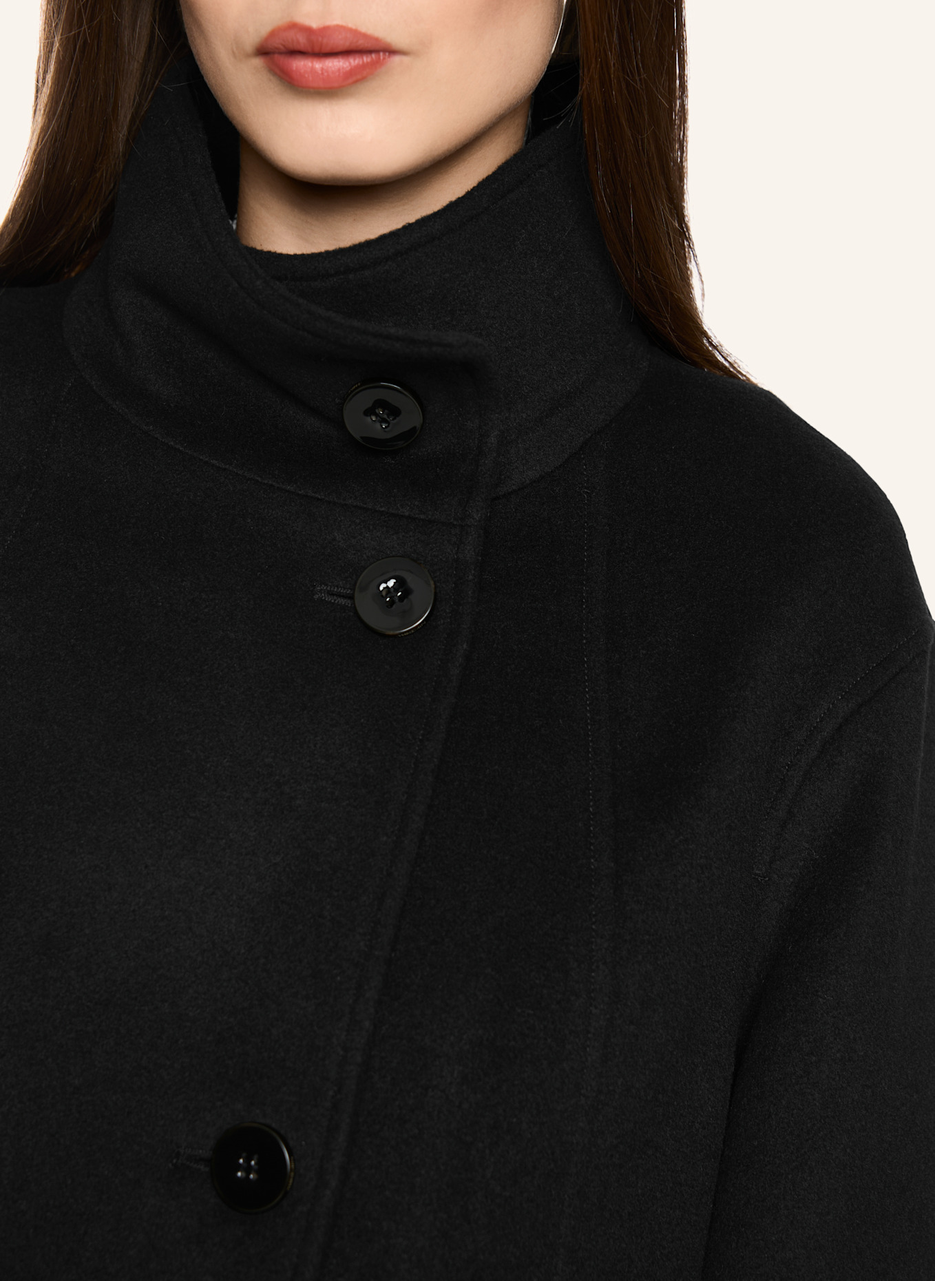 MARC CAIN Outdoor-Jacke: SCHWARZ