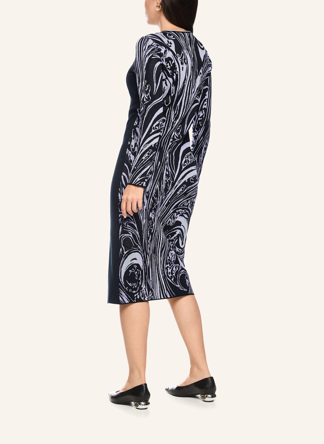 MARC CAIN Kleid: SCHWARZ