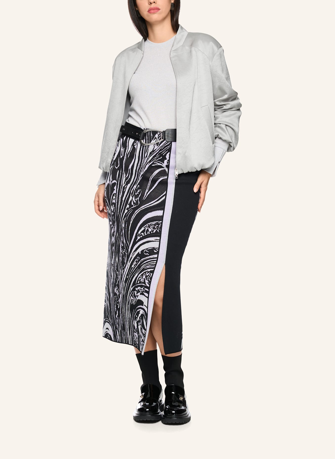 MARC CAIN Jacke: GRAU