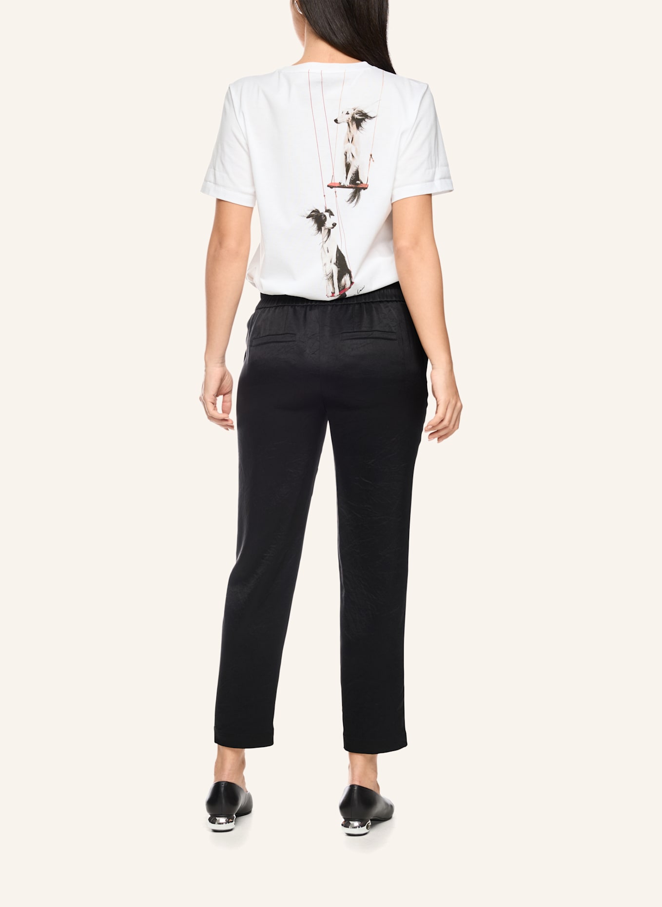 MARC CAIN T-Shirt: WEISS