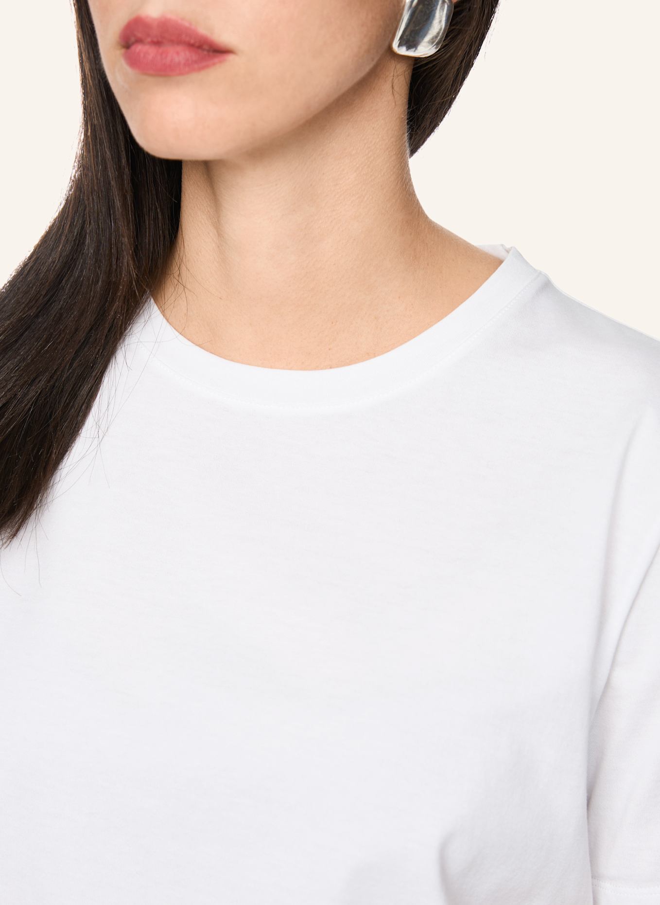 MARC CAIN T-Shirt: WEISS
