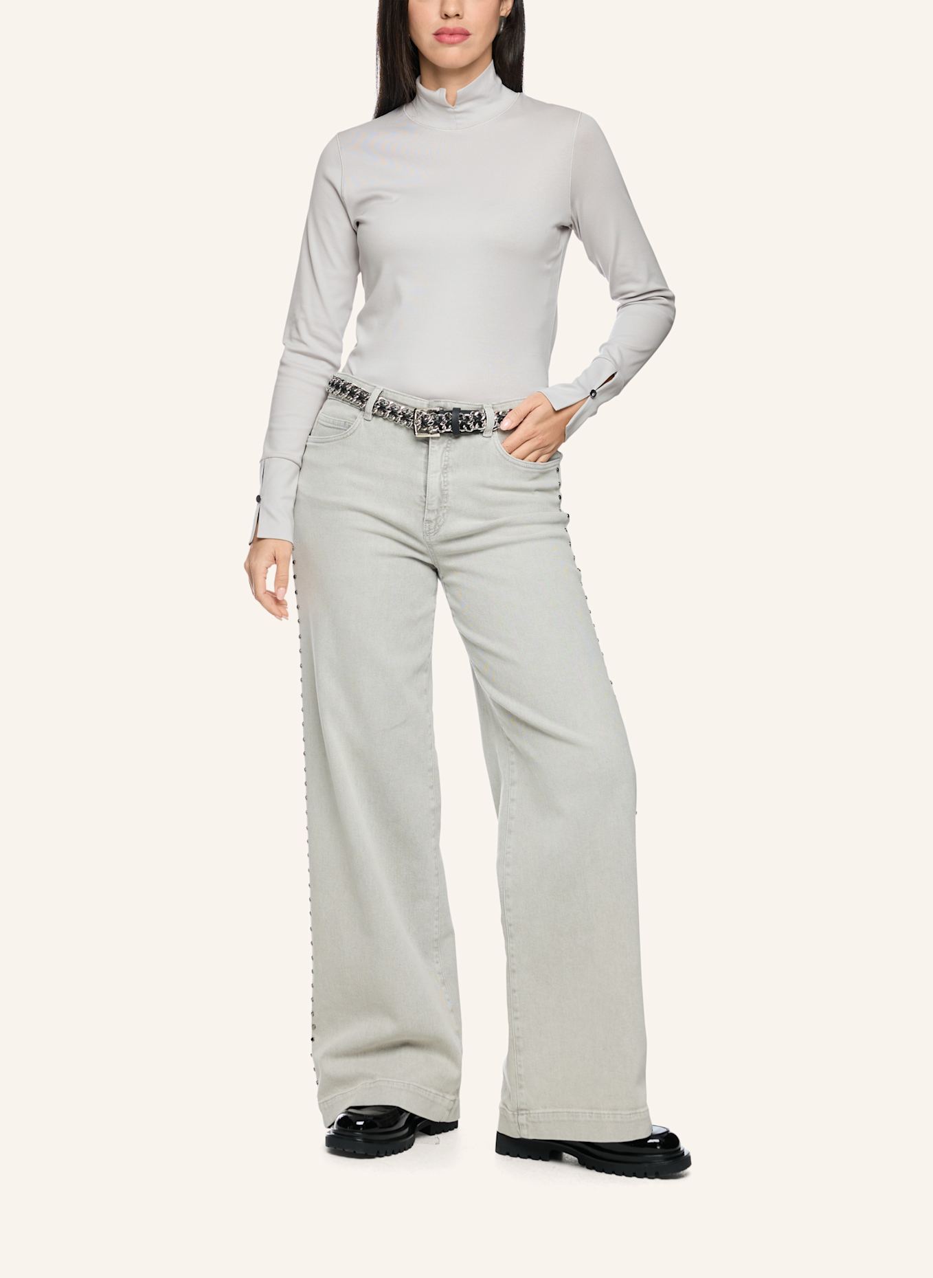 MARC CAIN Longsleeve: GRAU