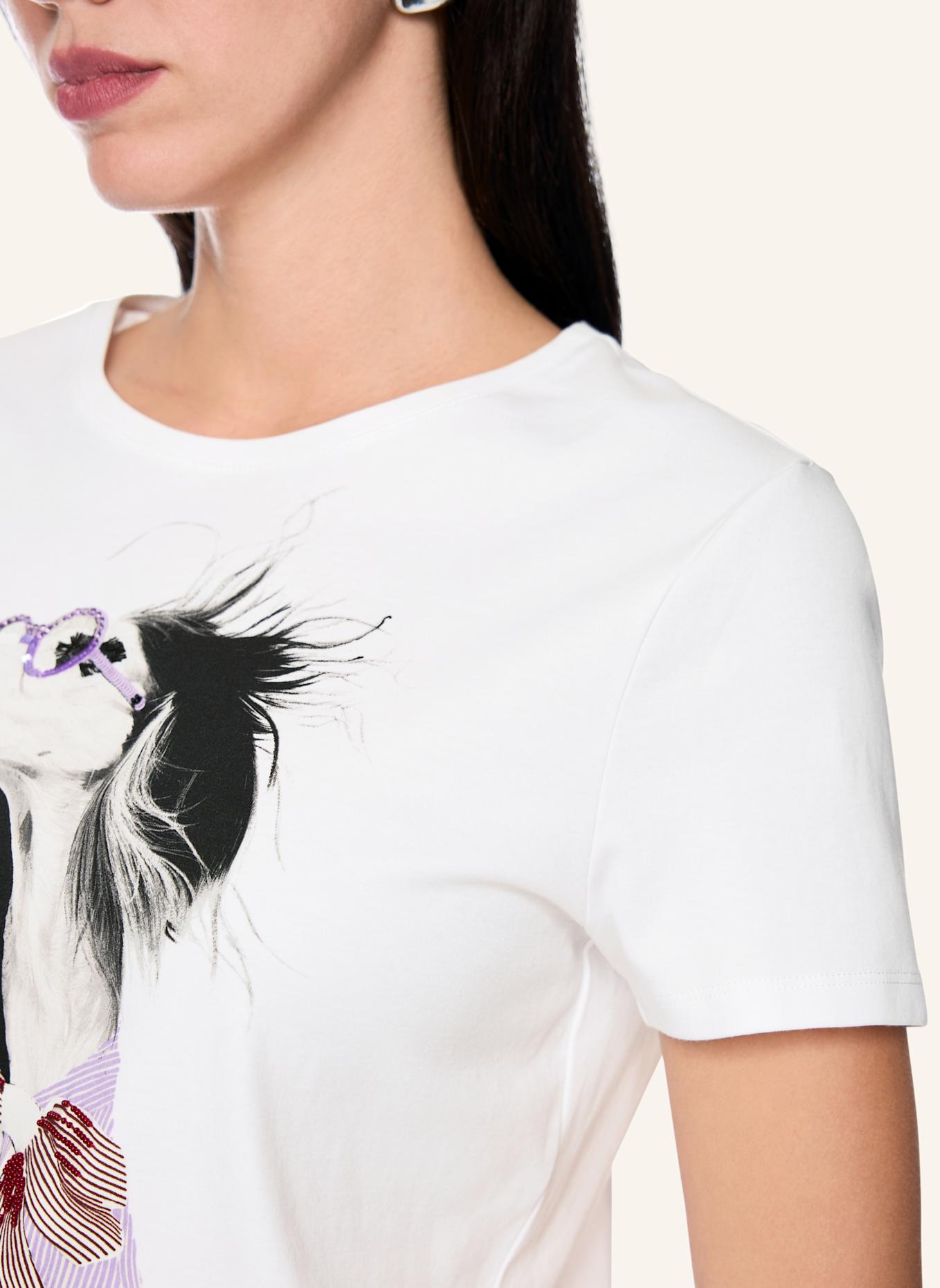MARC CAIN T-Shirt: WEISS