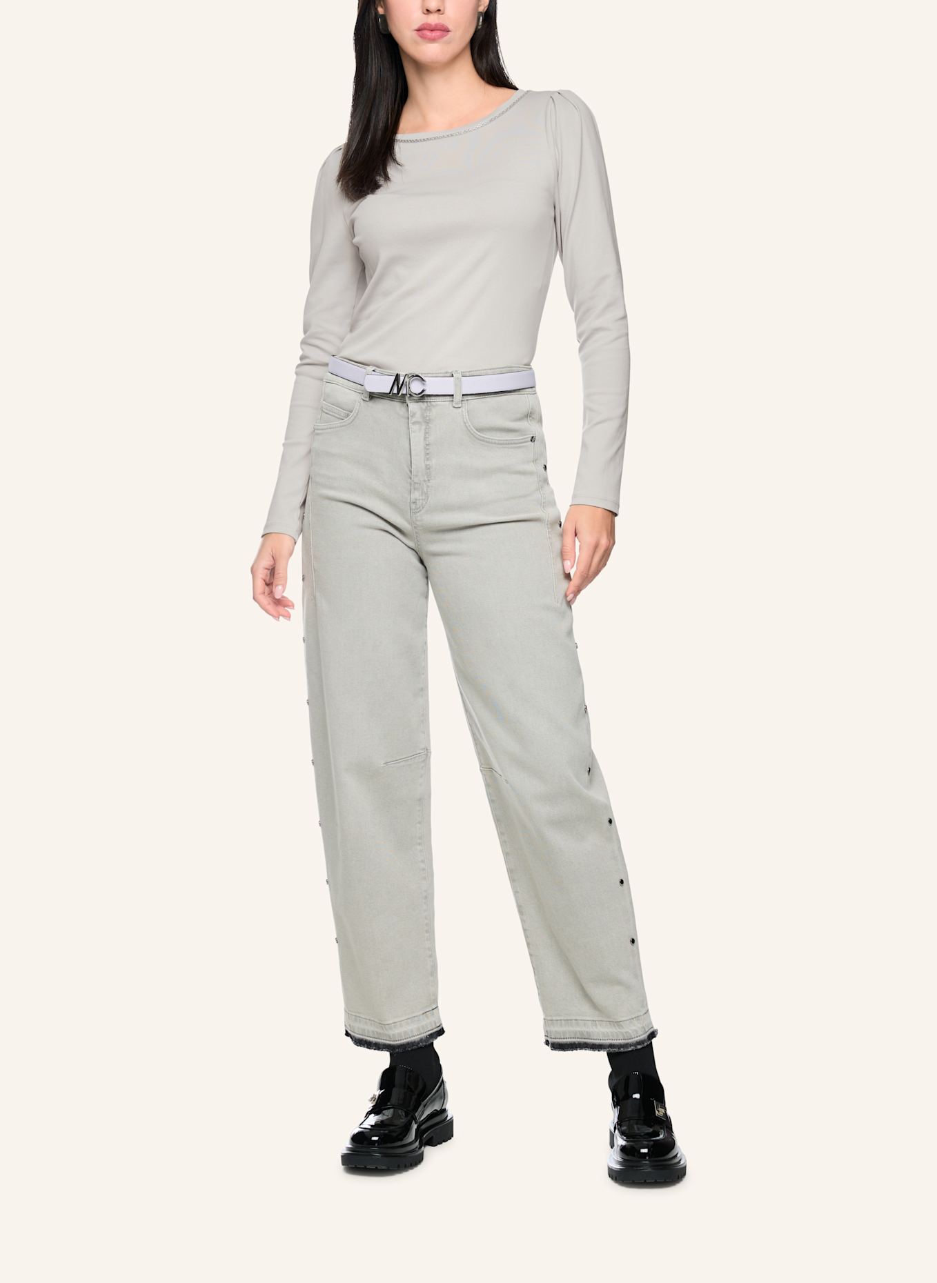 MARC CAIN T-Shirt: GRAU