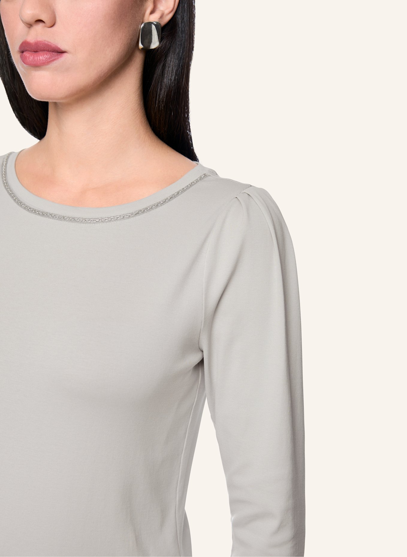 MARC CAIN T-Shirt: GRAU