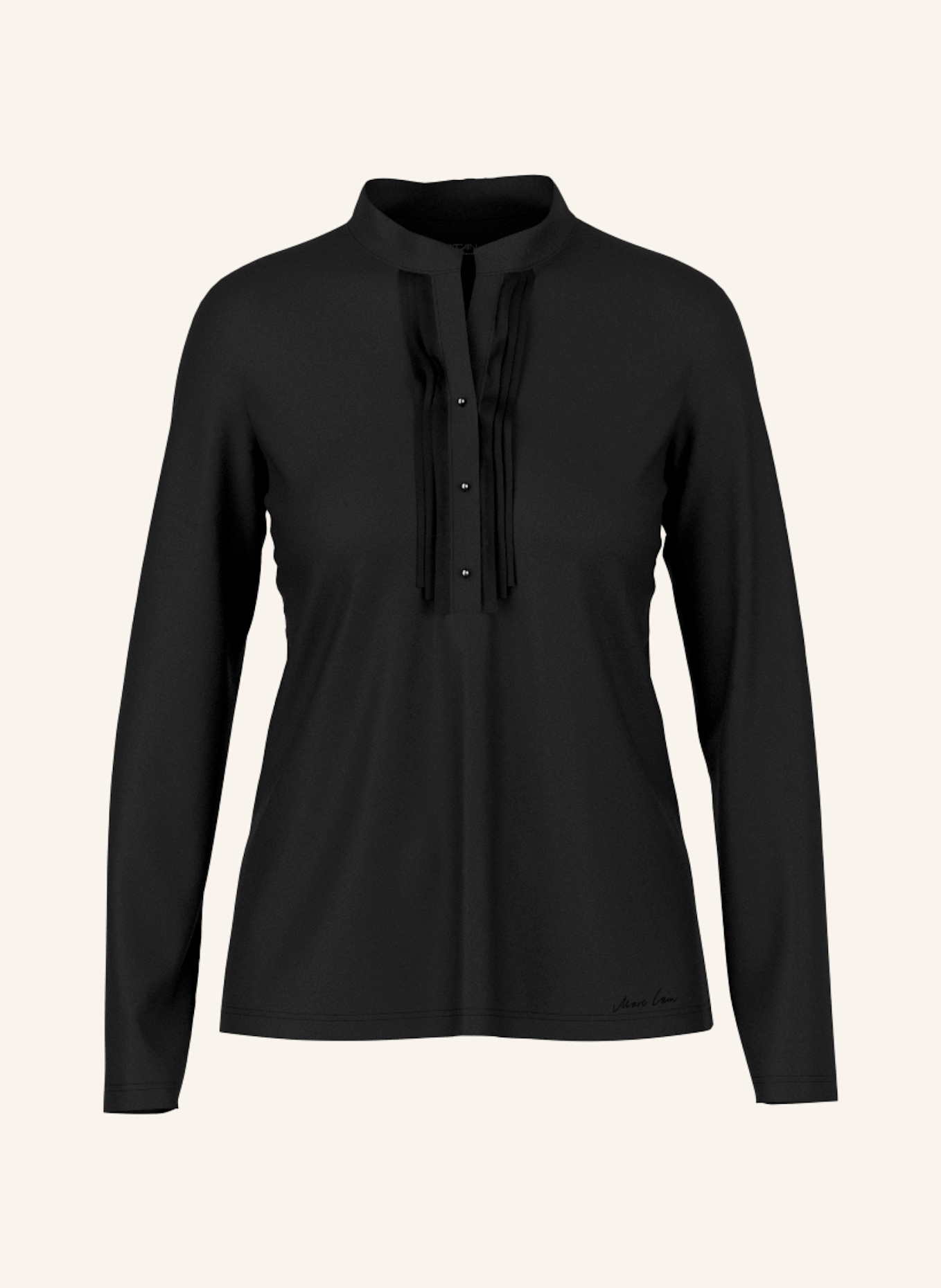 MARC CAIN T-Shirt: SCHWARZ