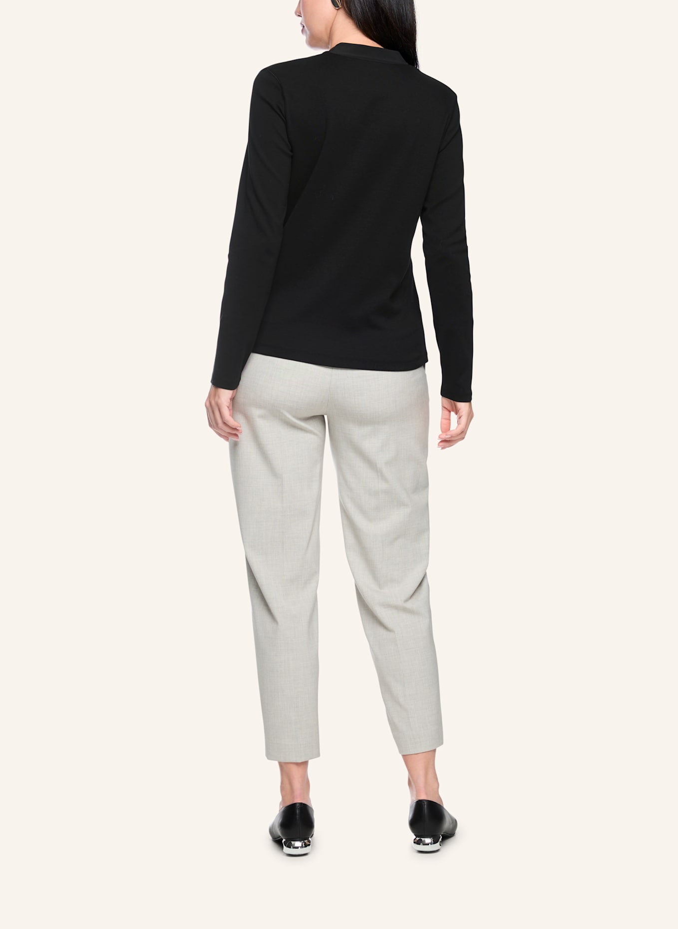 MARC CAIN T-Shirt: SCHWARZ