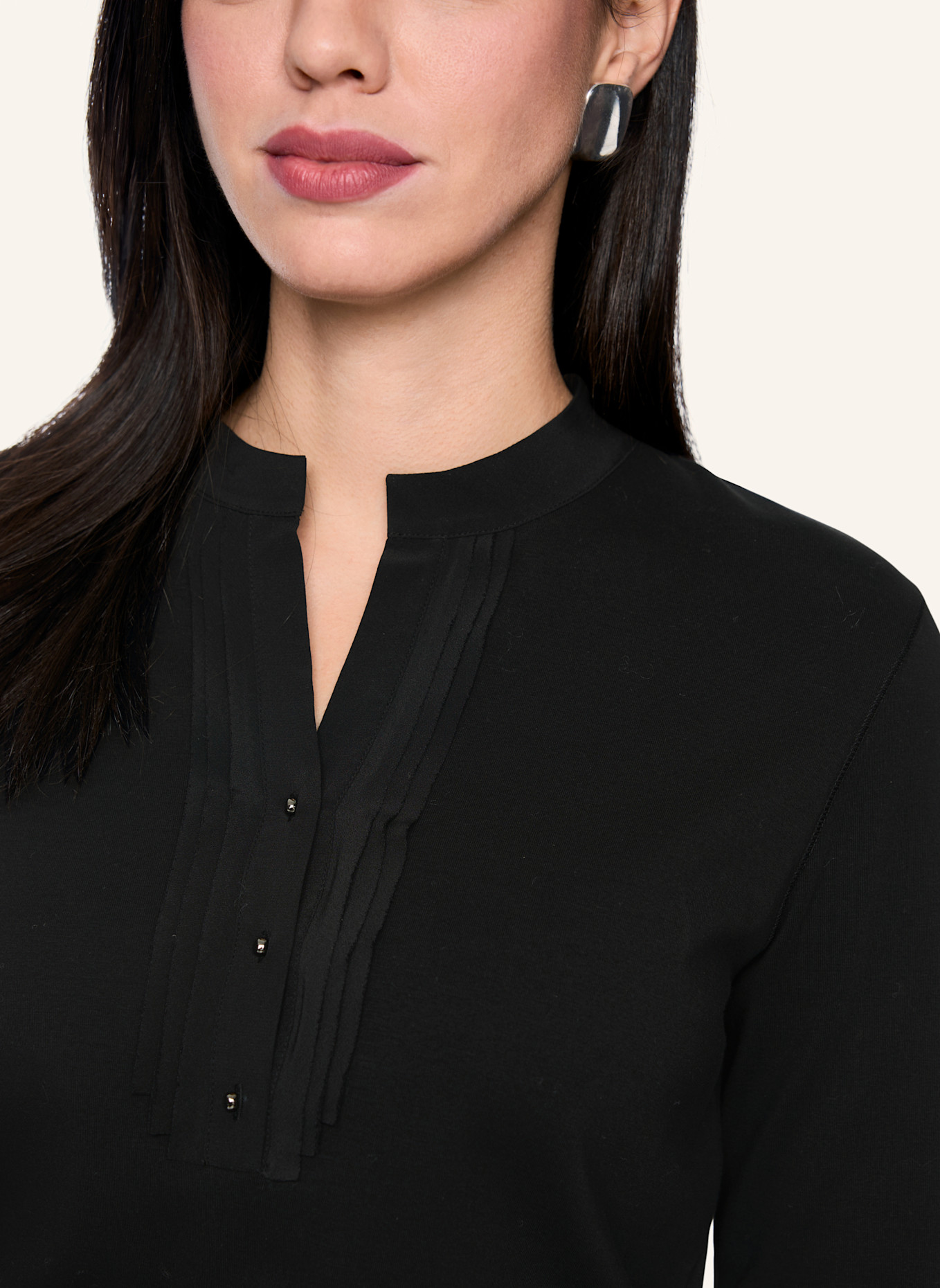 MARC CAIN T-Shirt: SCHWARZ
