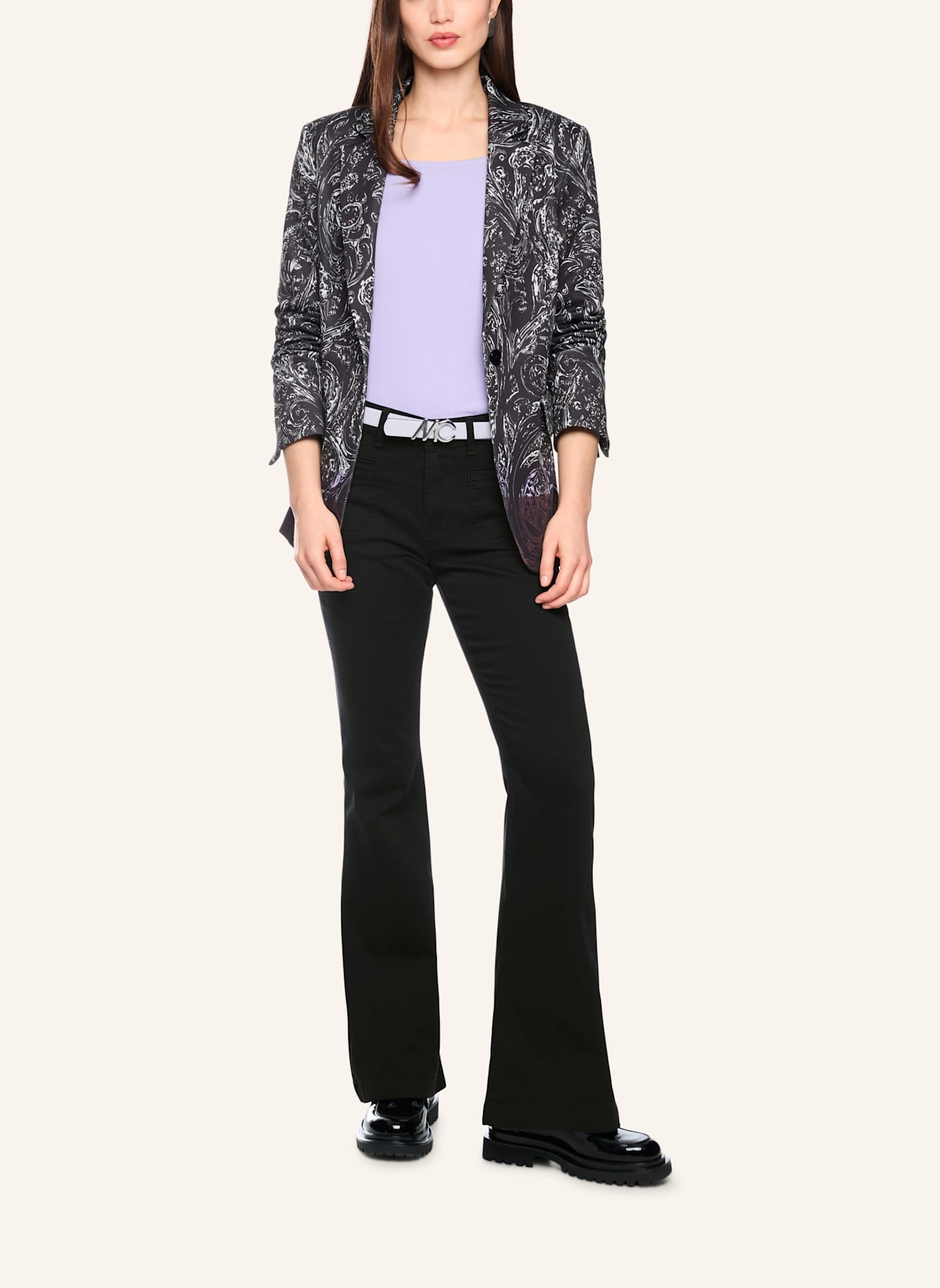 MARC CAIN Jeans FRENDA: SCHWARZ
