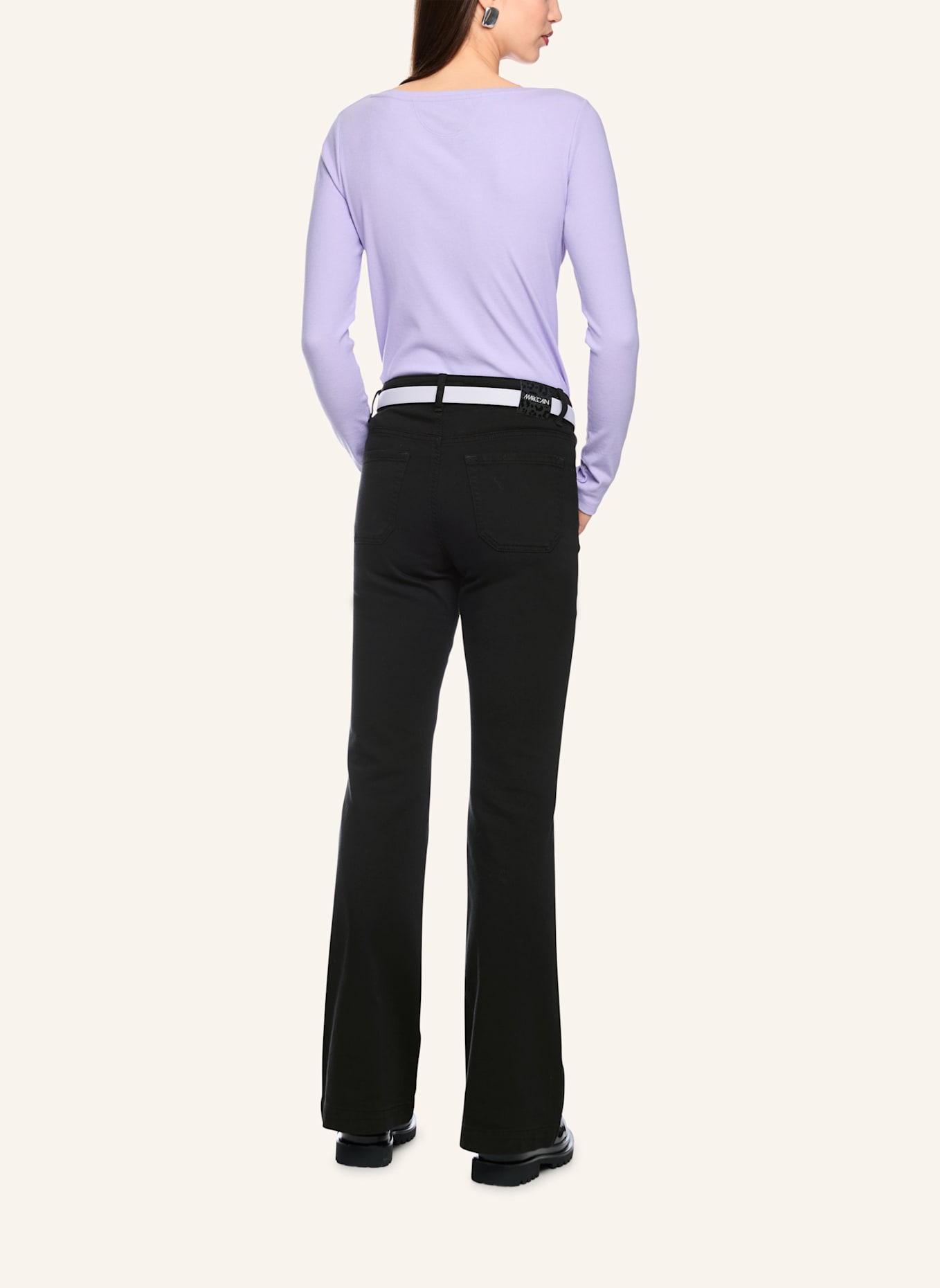 MARC CAIN Jeans FRENDA: SCHWARZ