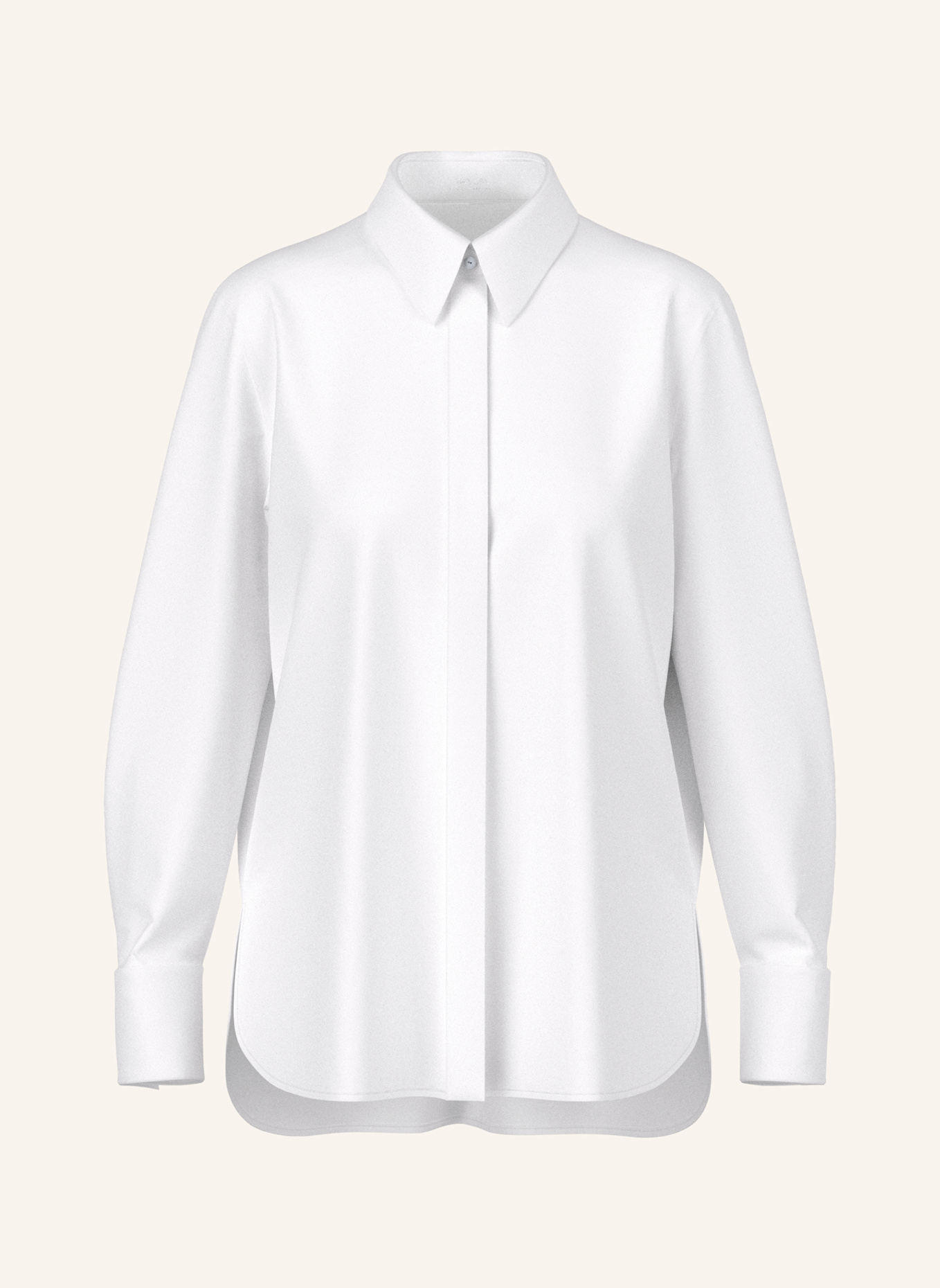 MARC CAIN Bluse: WEISS