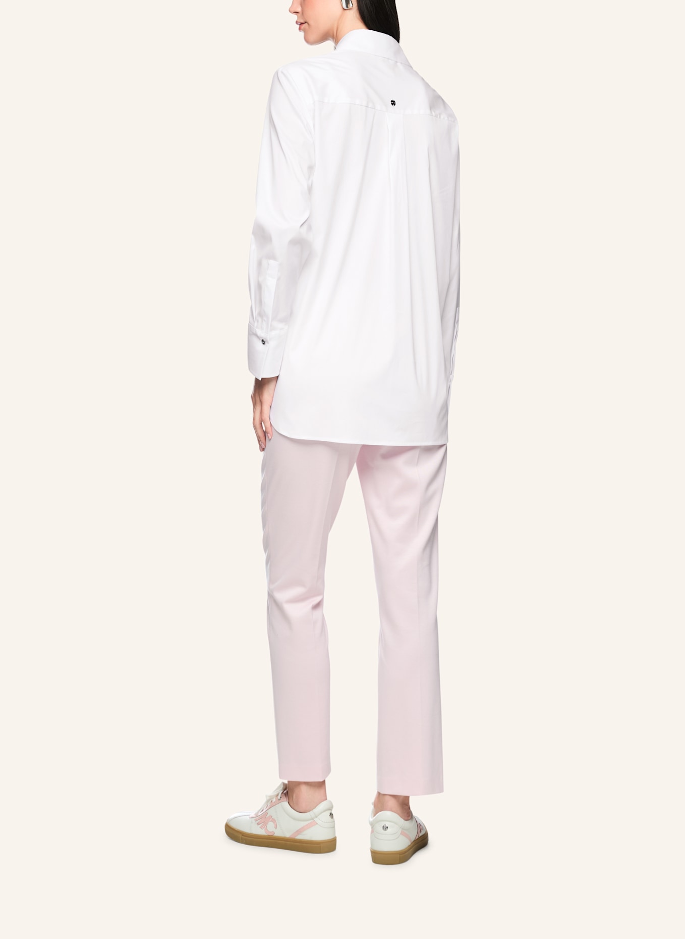 MARC CAIN Bluse: WEISS