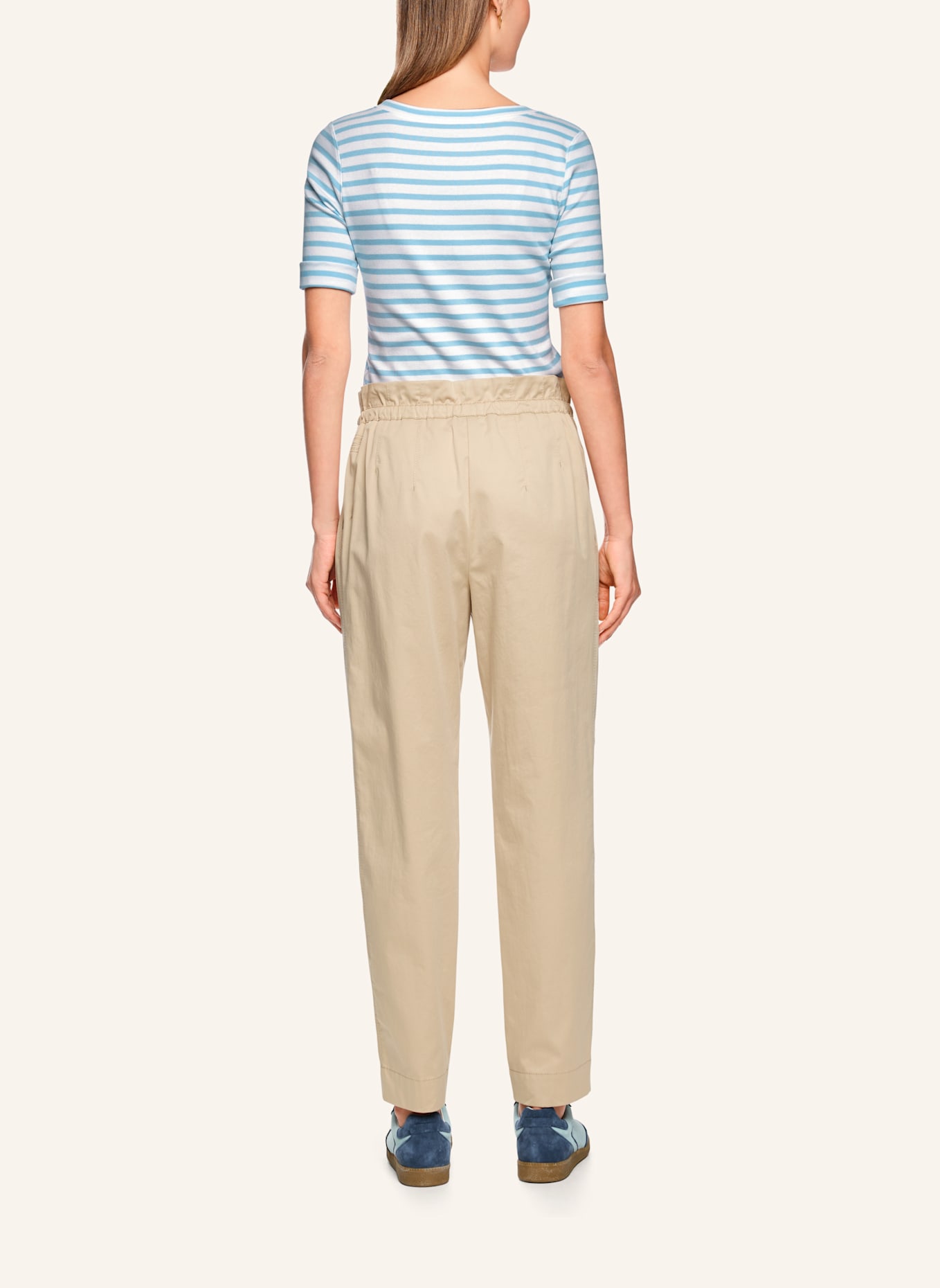 MARC CAIN Shirt mit 3/4-Arm: HELLBLAU