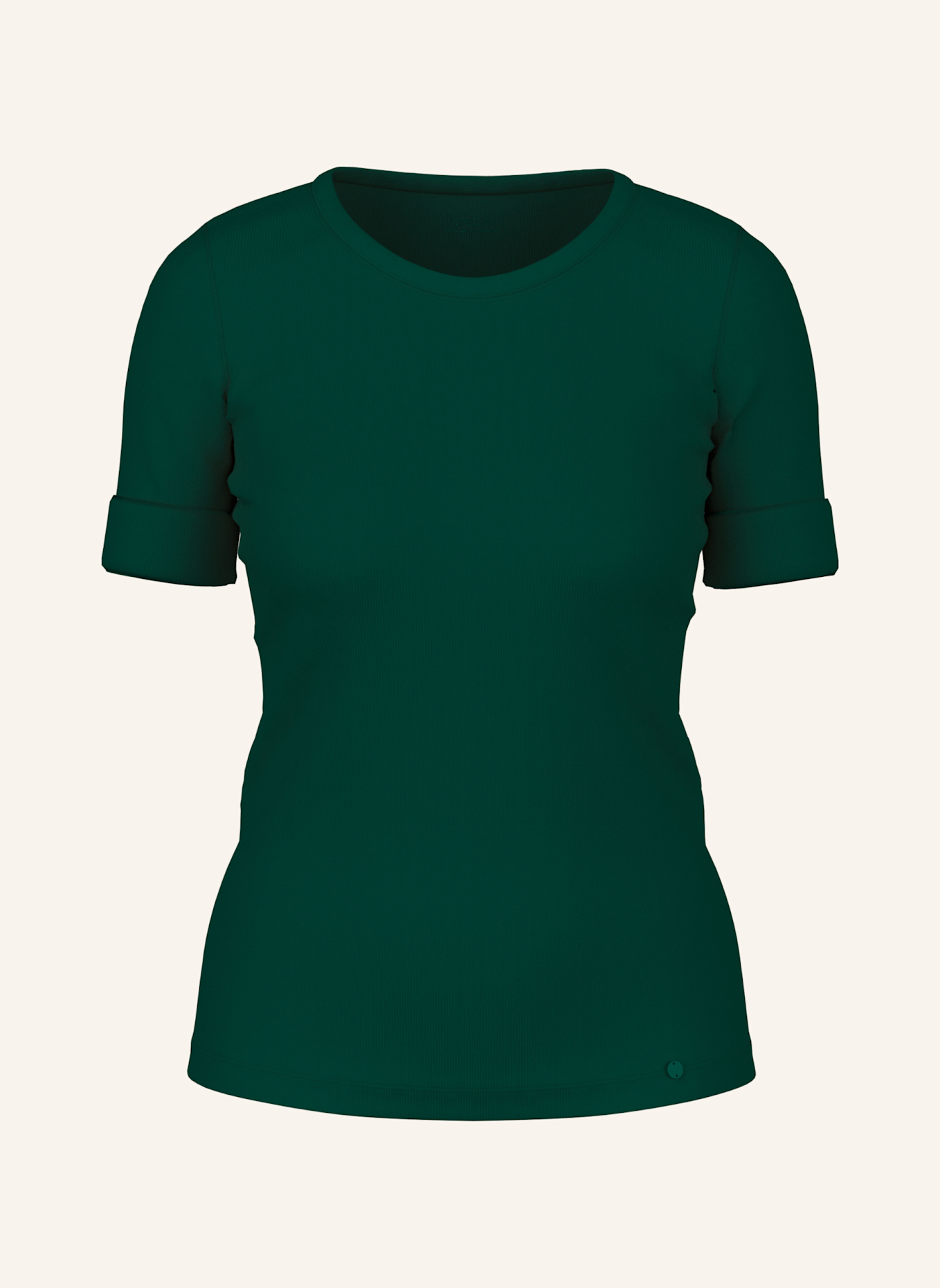 MARC CAIN Shirt mit 3/4-Arm: OLIV