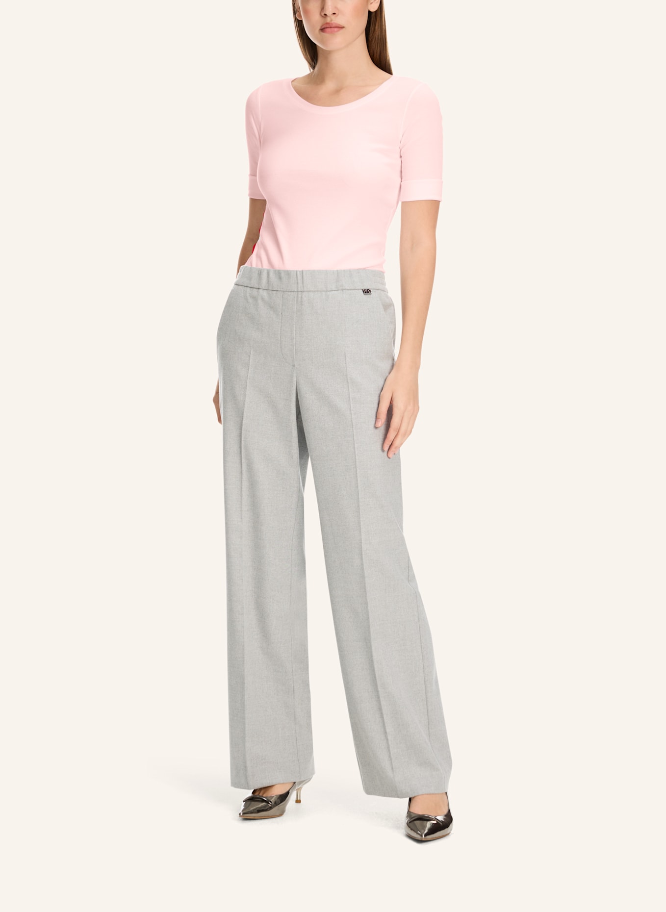 MARC CAIN Shirt mit 3/4-Arm: ROSA