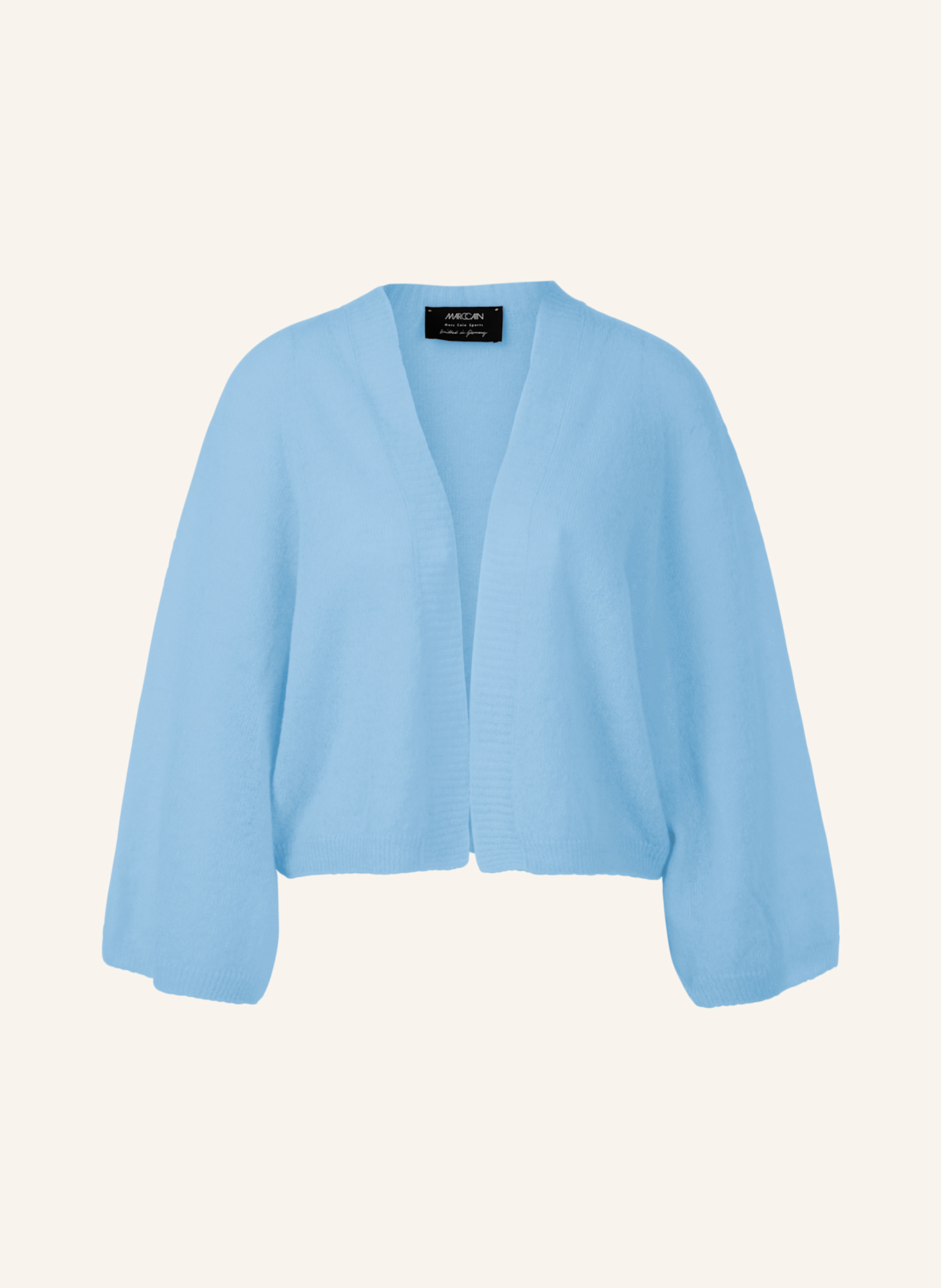 MARC CAIN Cardigan: HELLBLAU