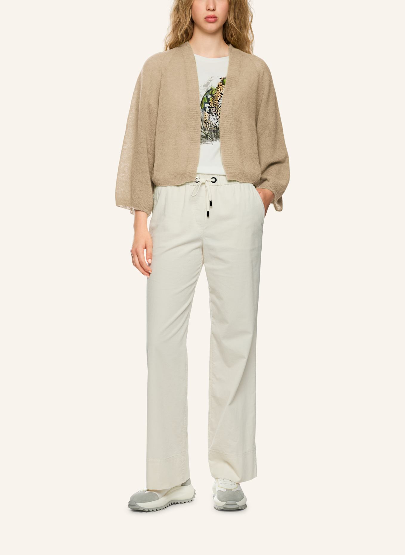 MARC CAIN Cardigan: GRAU
