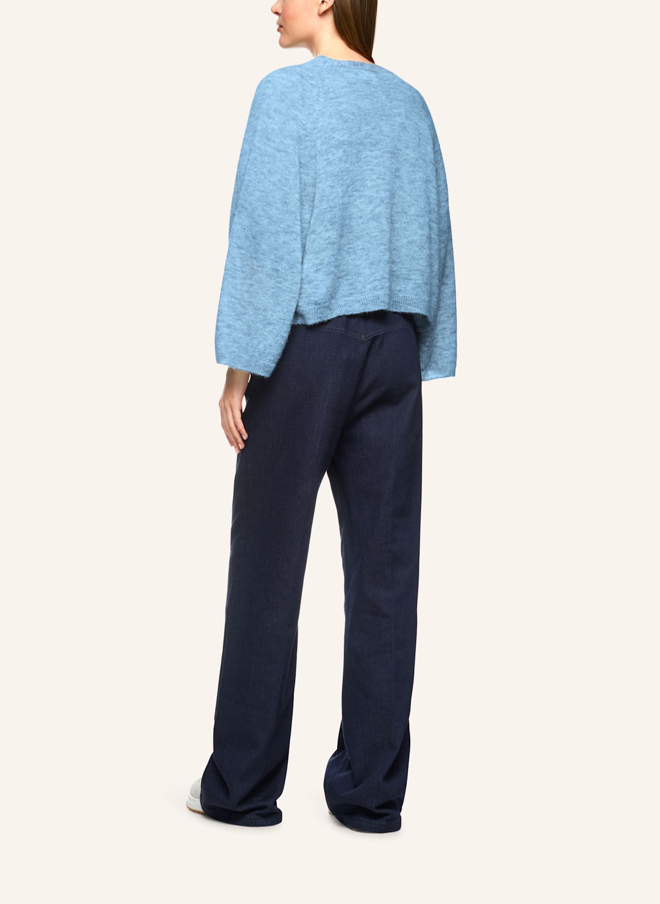 MARC CAIN Cardigan: HELLBLAU