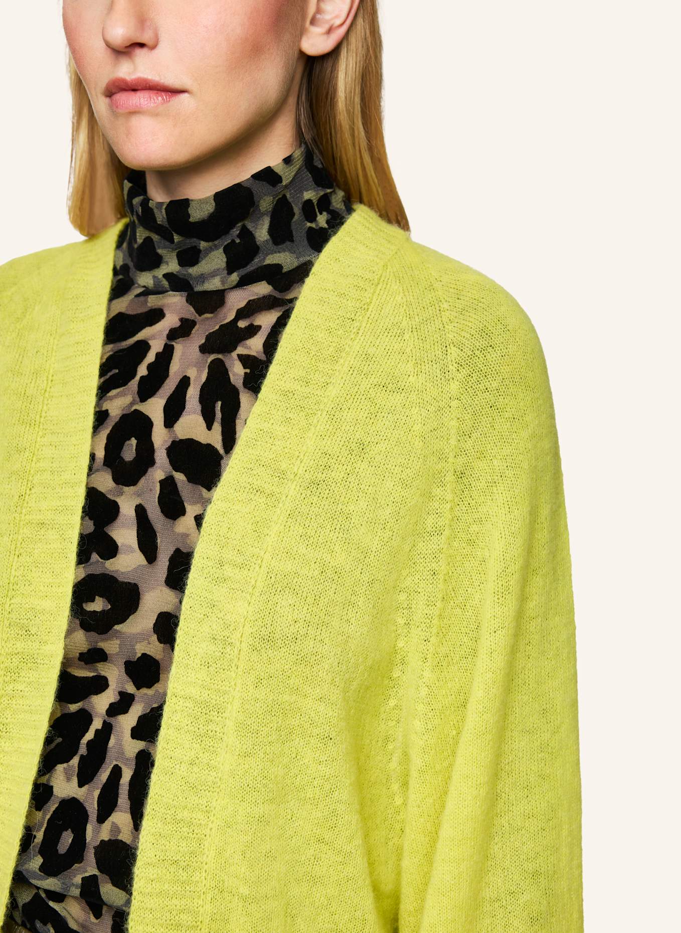 MARC CAIN Cardigan: GELB