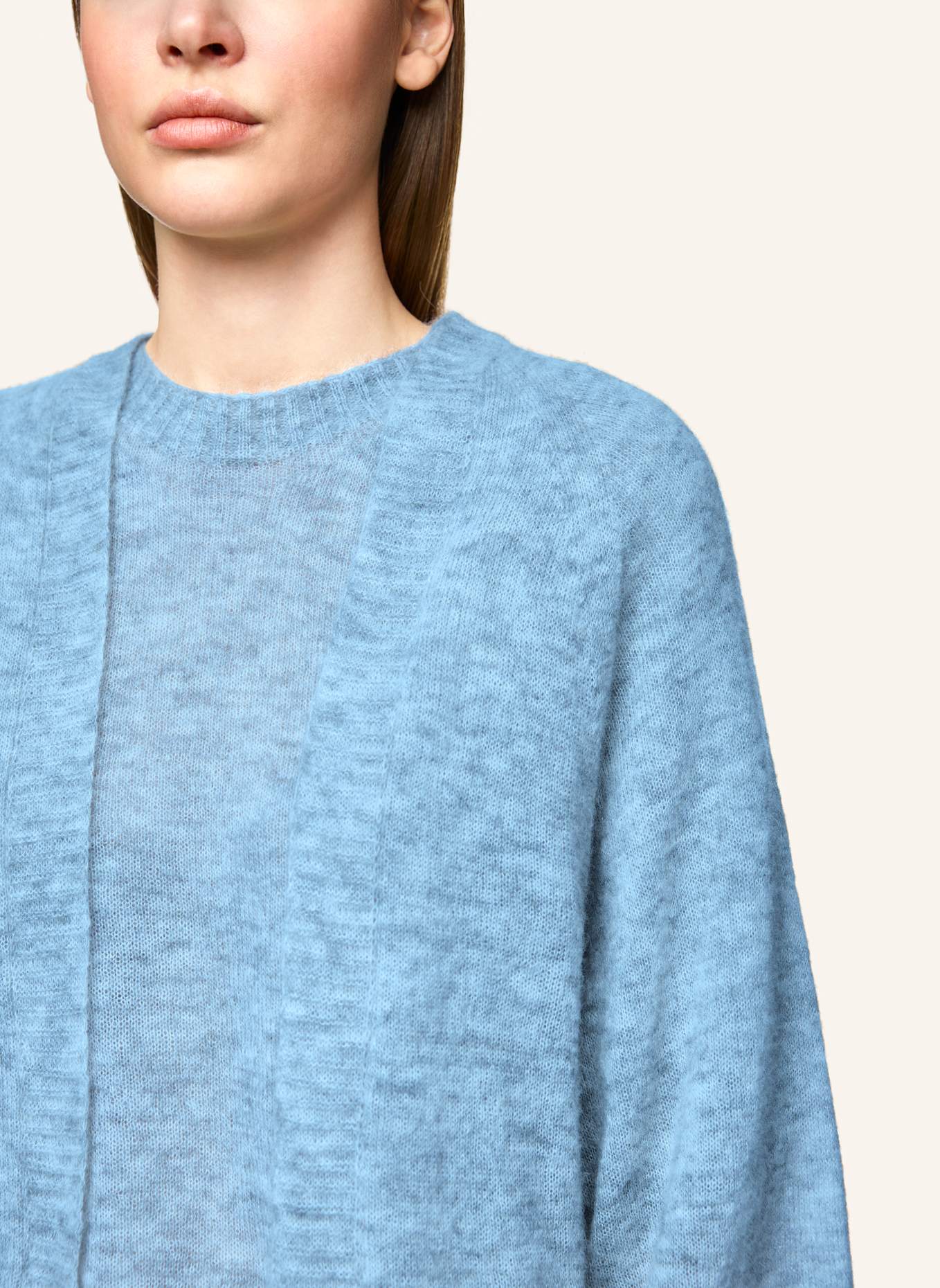 MARC CAIN Cardigan: HELLBLAU