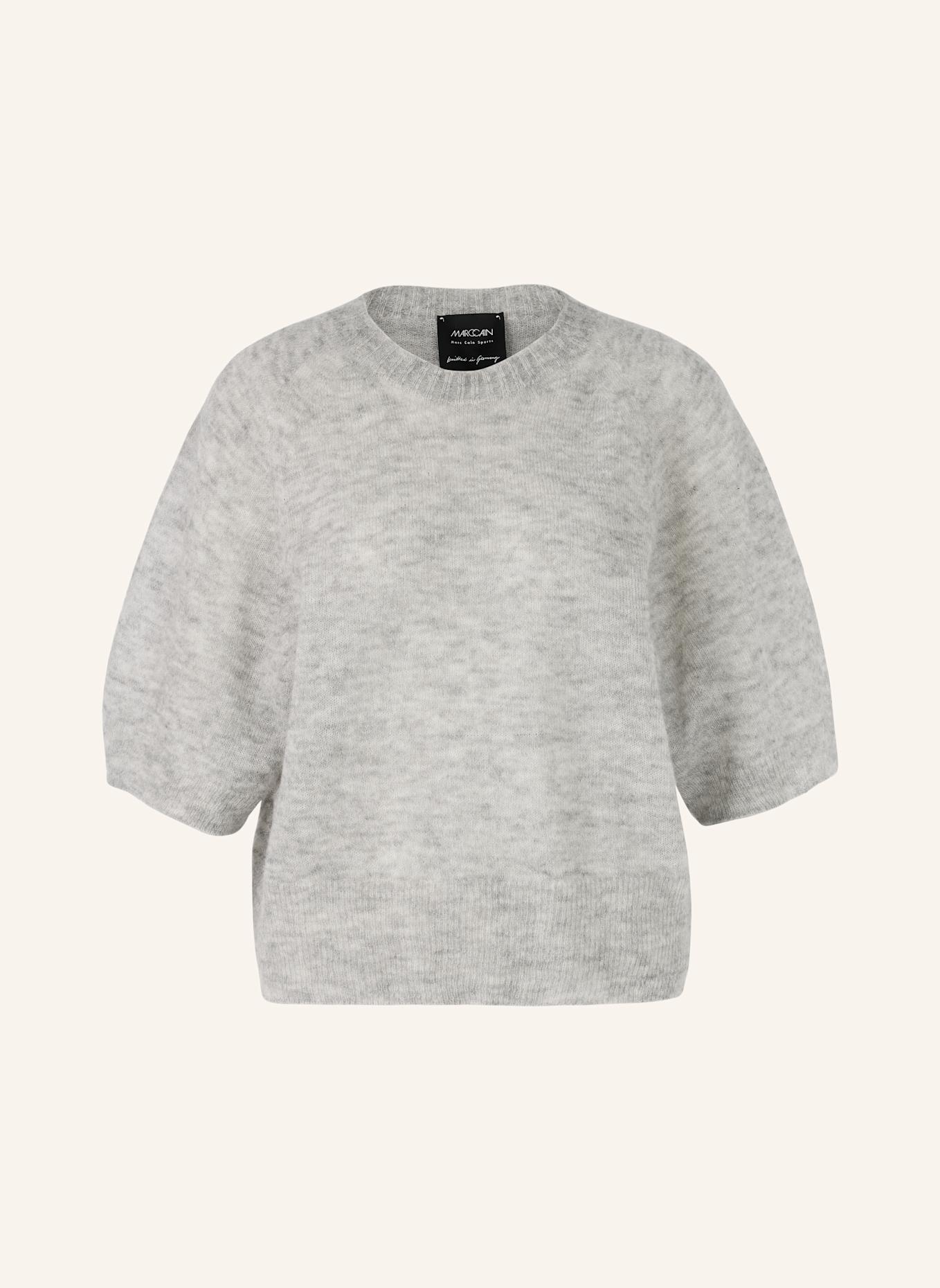 MARC CAIN Pullover: SILBER/ GRAU