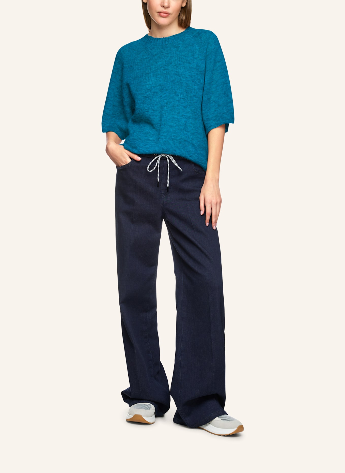 MARC CAIN Pullover: BLAU