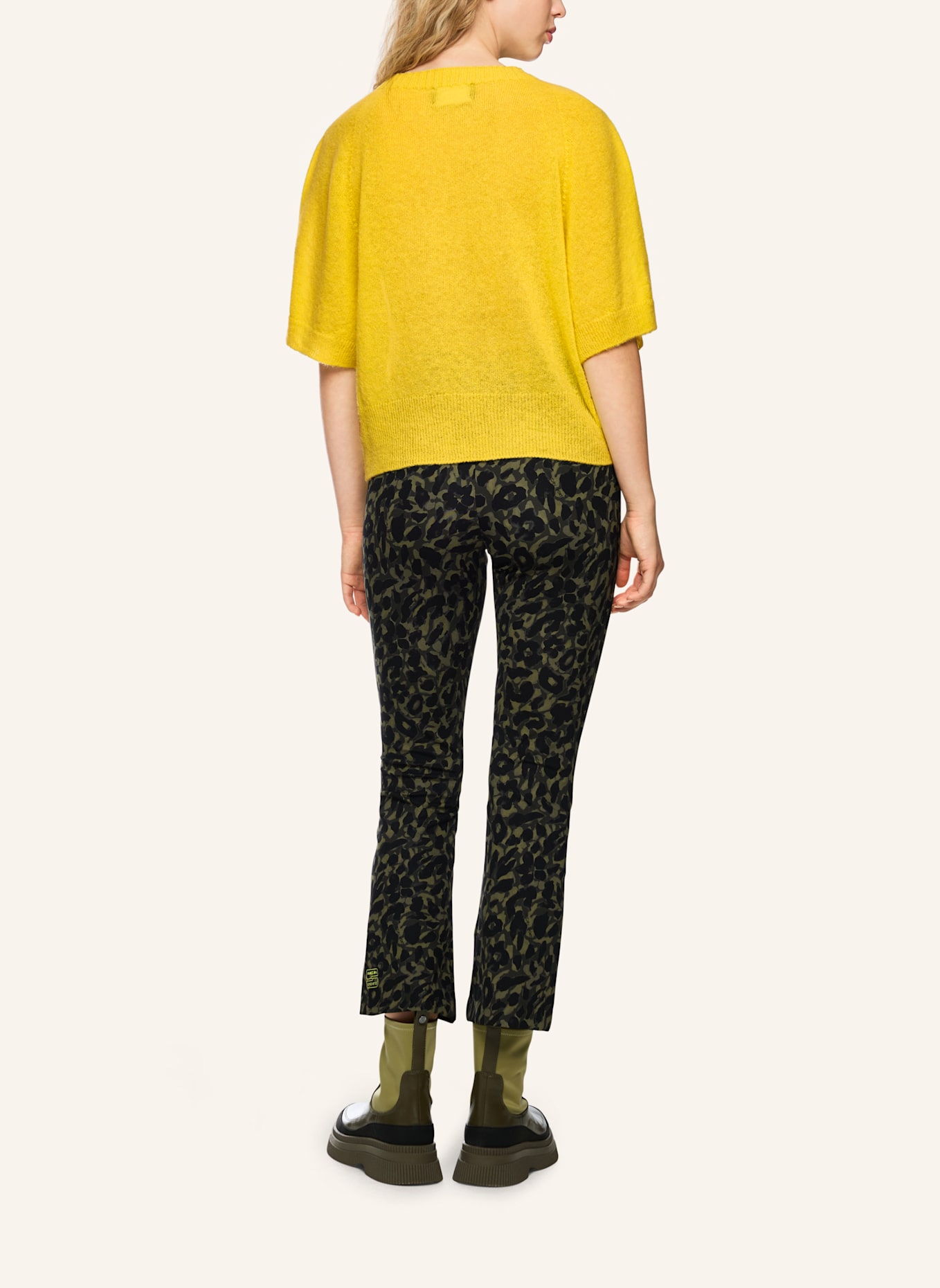 MARC CAIN Pullover: GELB